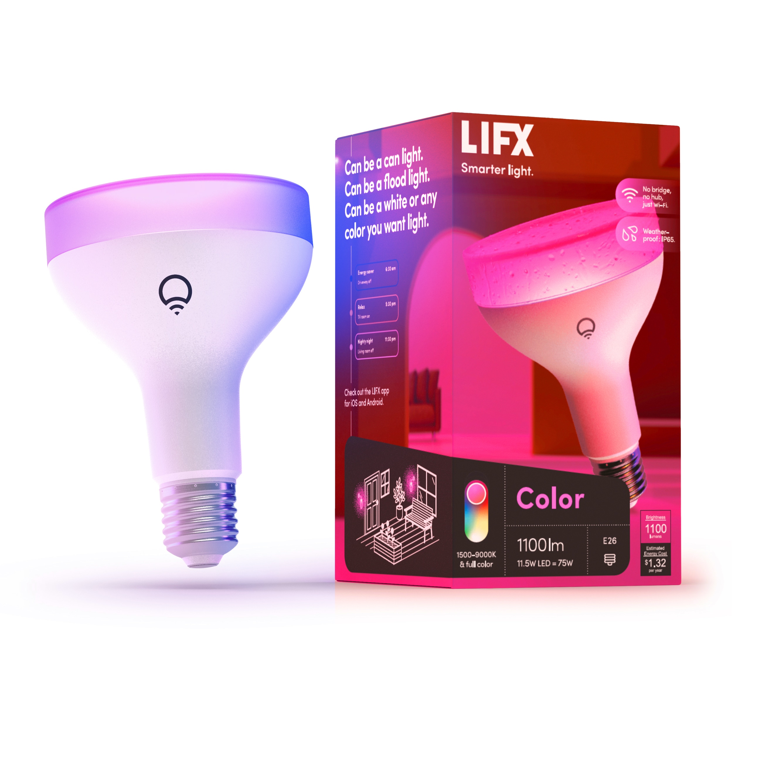 Mindst Skænk bekymre LIFX Light Bulbs at Lowes.com