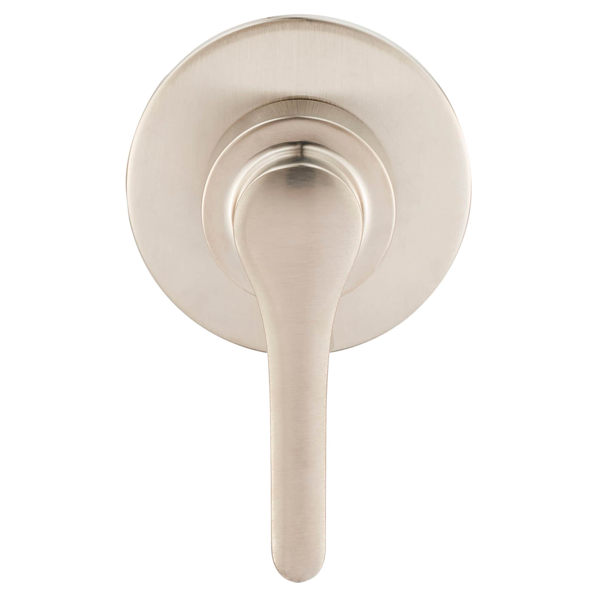 Brushed Nickel Modern Brass Diverter Valve Trim Kit