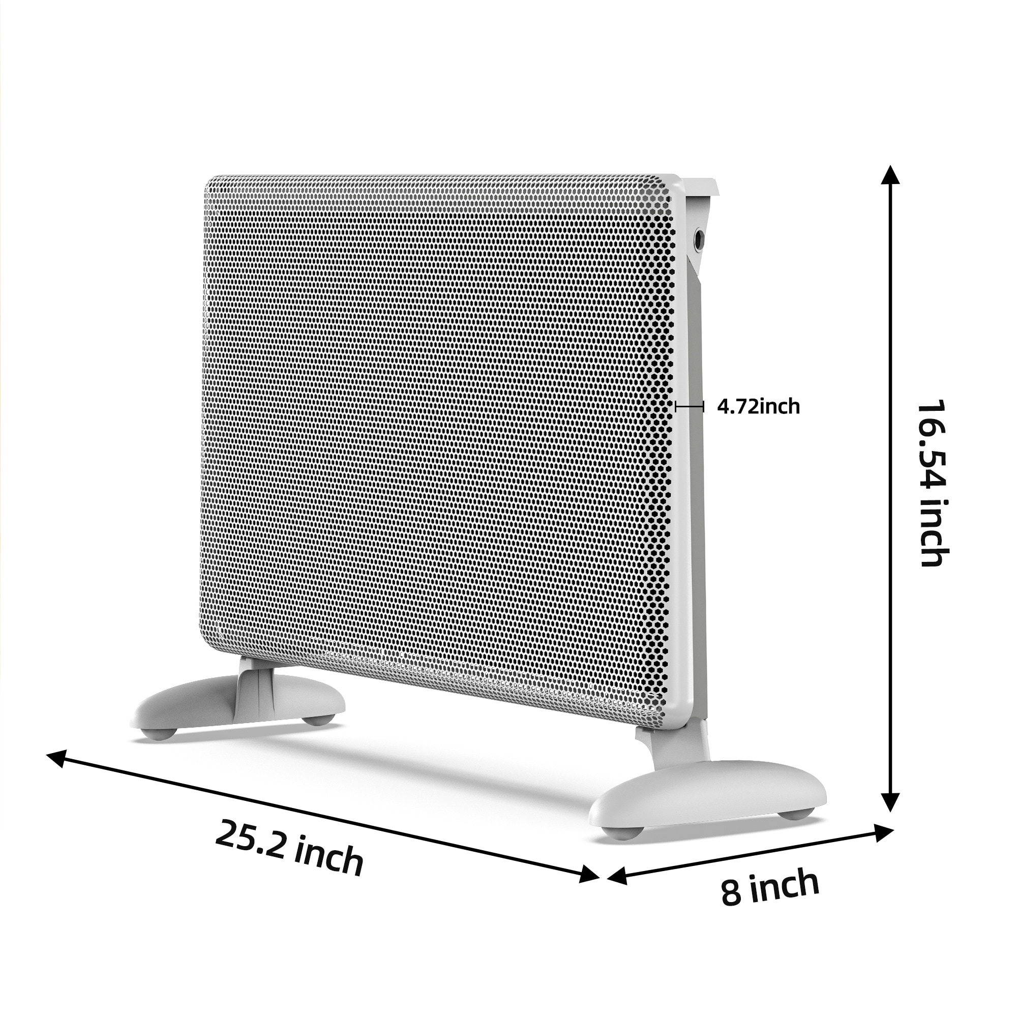 EdenDirect NCA2-4.3-WHITE Portable-Electric-Heat - View #13