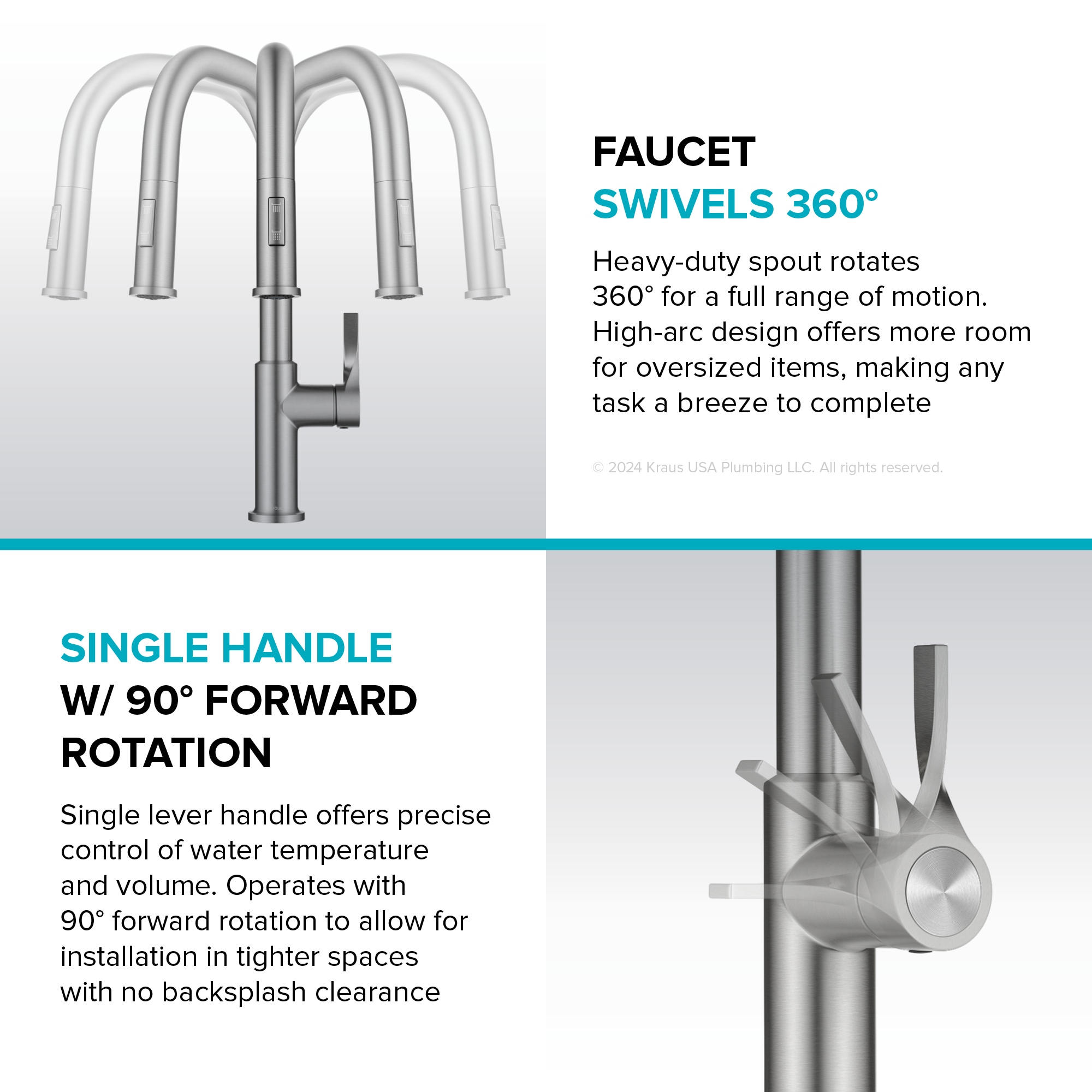 Kraus KPF-2841MB Kitchen-Faucets - View #11