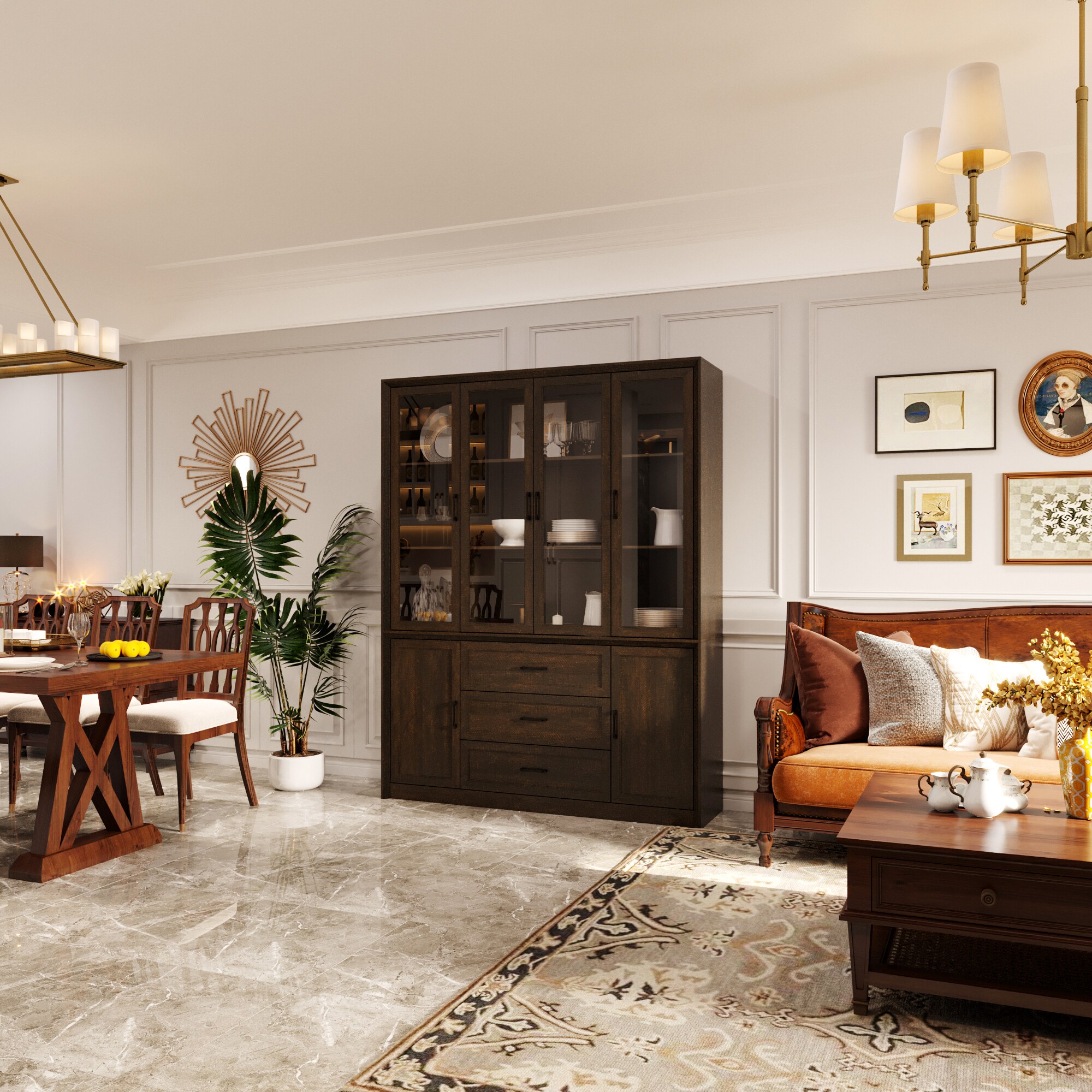 Homsee V-KF200305-02-AB Dining-Kitchen-Storarge - View #13