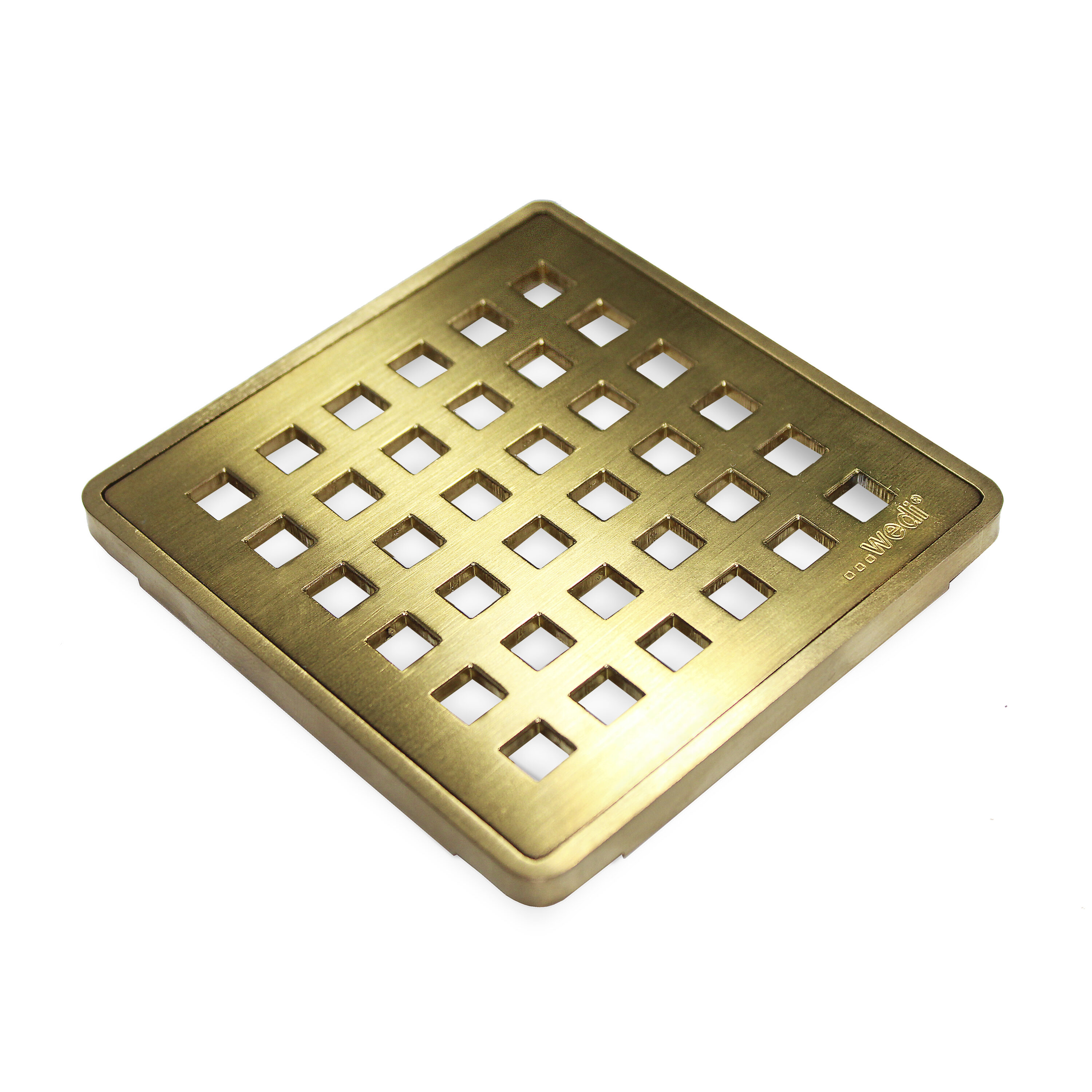 wedi US1000062 Drain Cover Brass Square Grate