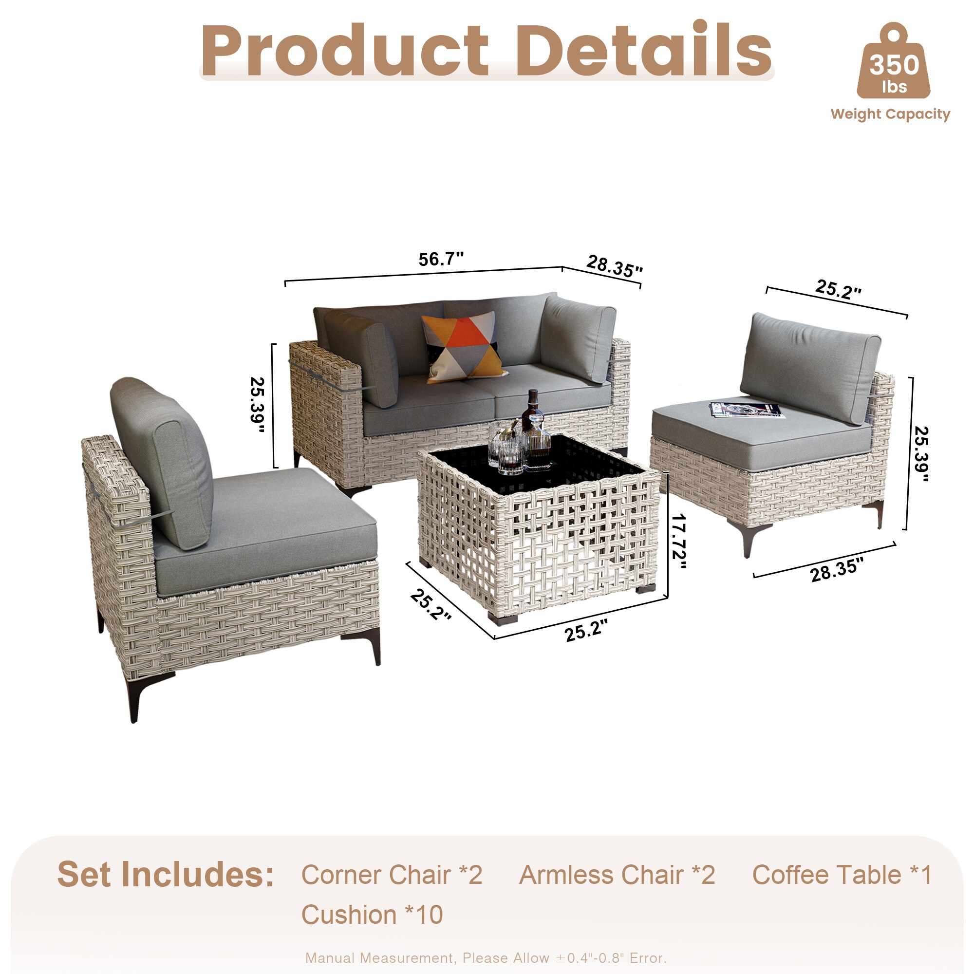 XIZZI XISKT2052 Patio-Sofas-Daybeds - View #6