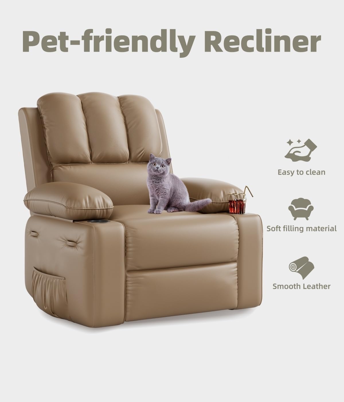 Qeetex LHF-SF-PHO-338474UQ Sofas-Loveseats - View #5