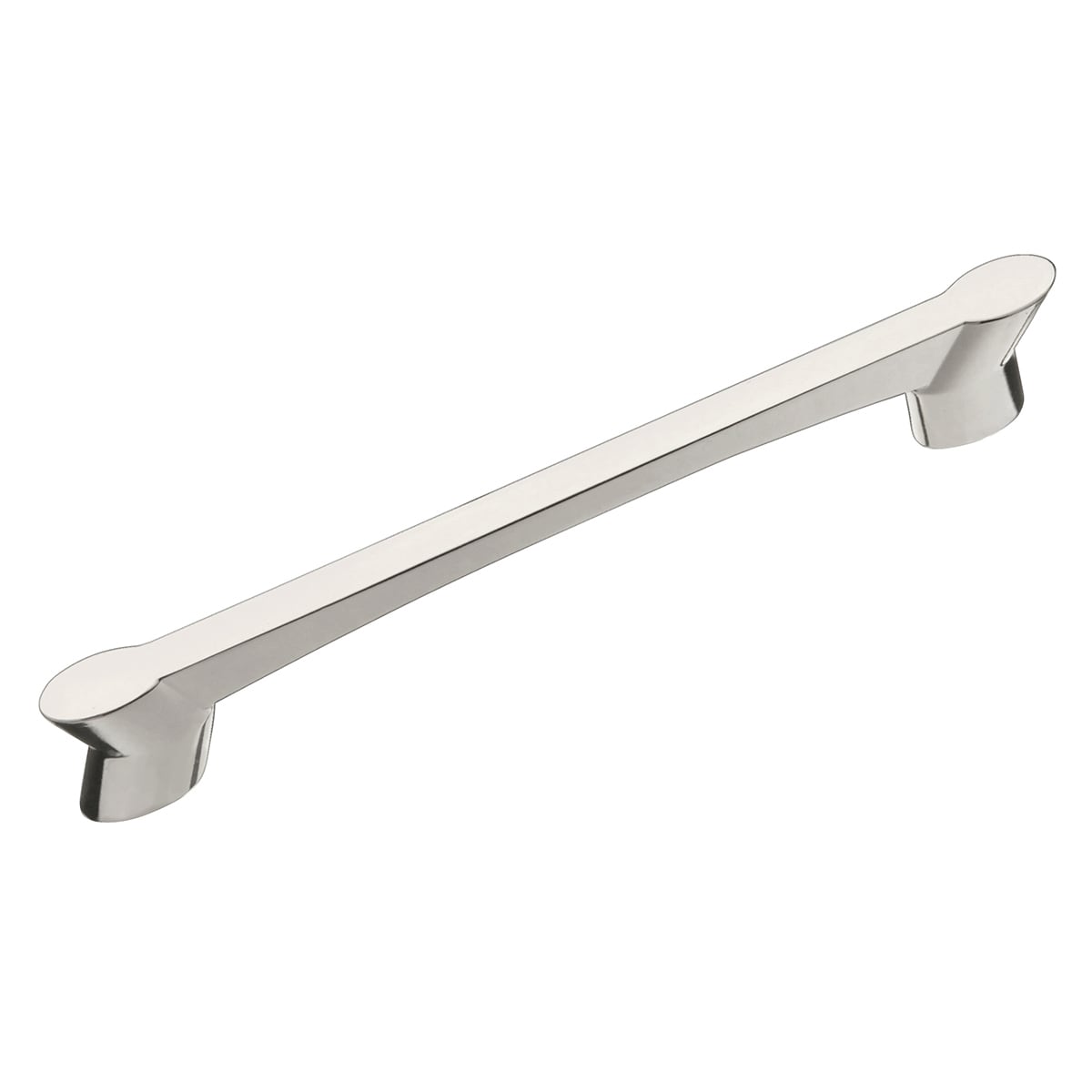 Hickory Hardware HH74632-14 Wisteria 5-1/16-in Center to Center Polished Nickel Rectangular Bar Drawer Pulls