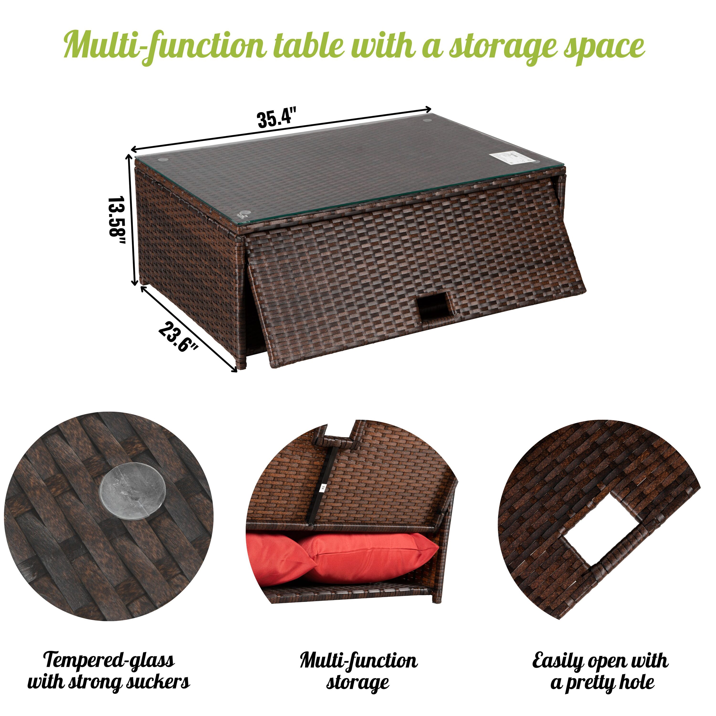 Flynama YC-V-W685-S00001 Patio-Conversation-Sets - View #6