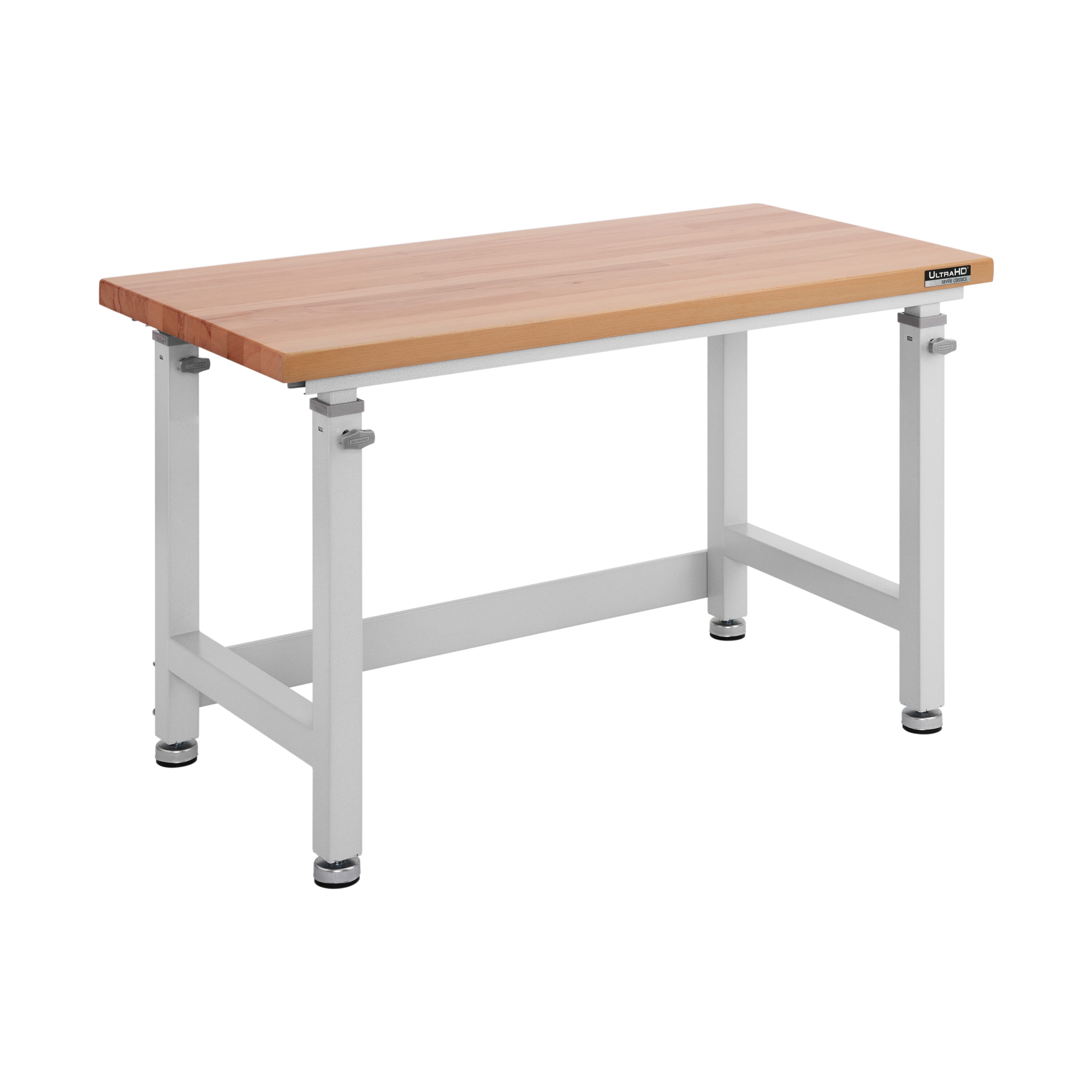 Seville Classics UltraHD Height Adjustable Workbench 48-in W x 24-in D x 28.5-in to 42-in H #UHD20288B