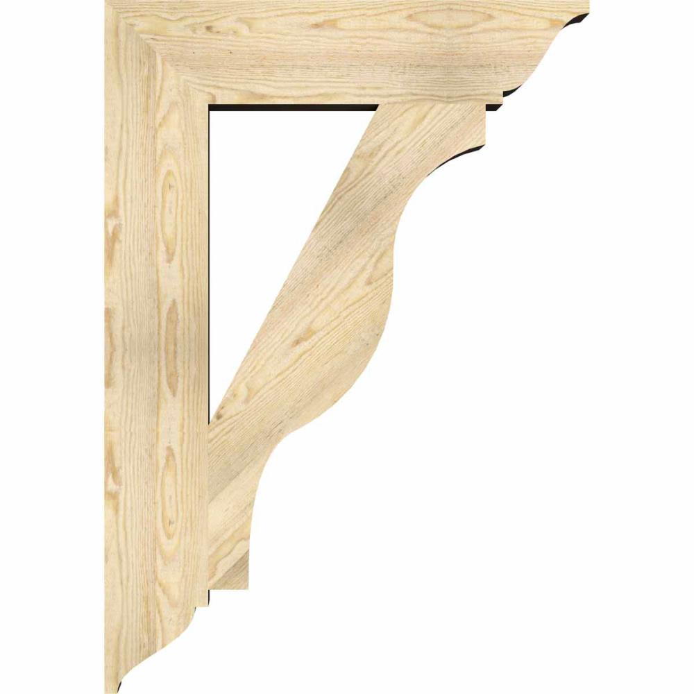 Ekena Millwork BKT06X28X40FST01RDF Exterior-Brackets-Braces - View #3