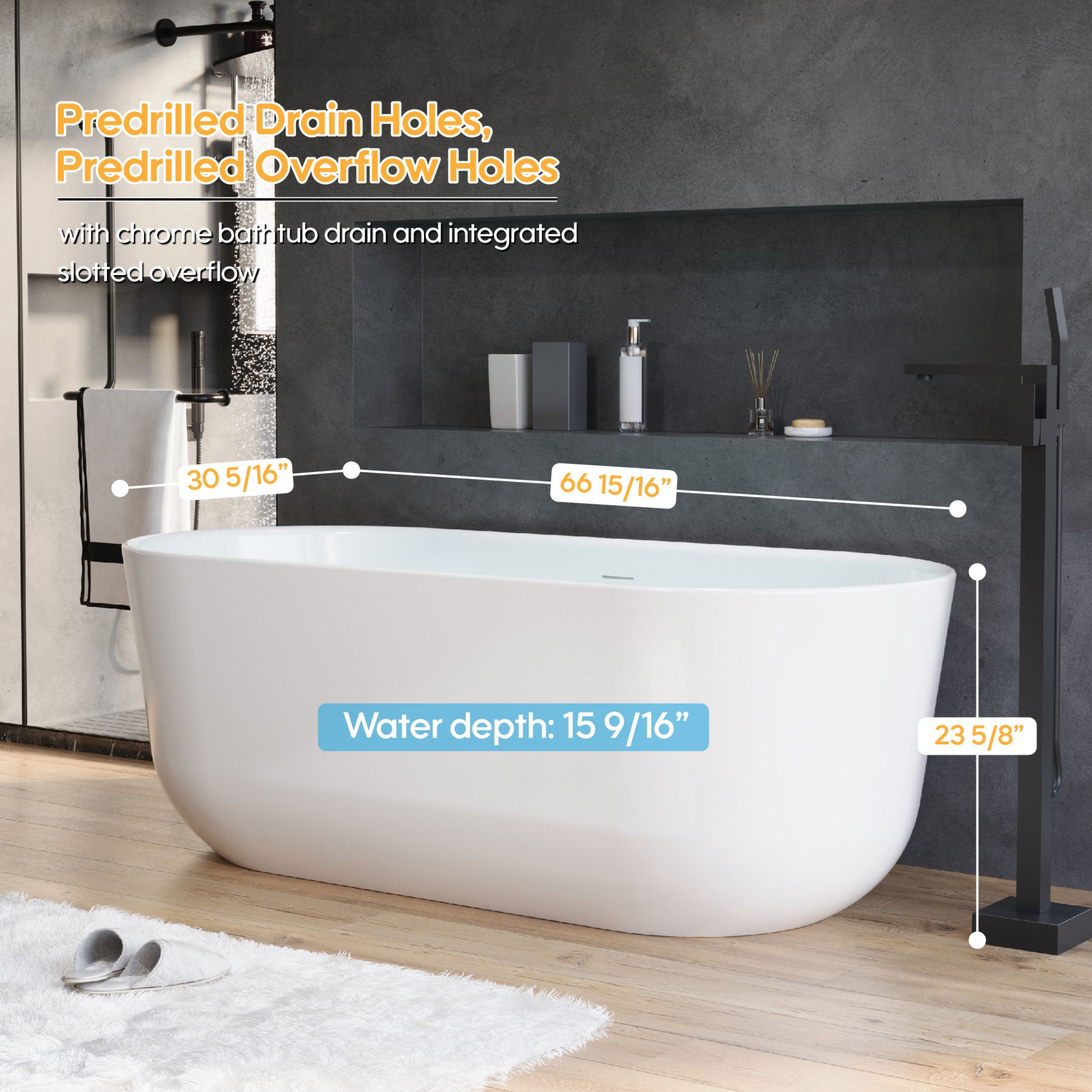 LIVIZA LBTG-VZ67SEN bathtubs - View #9
