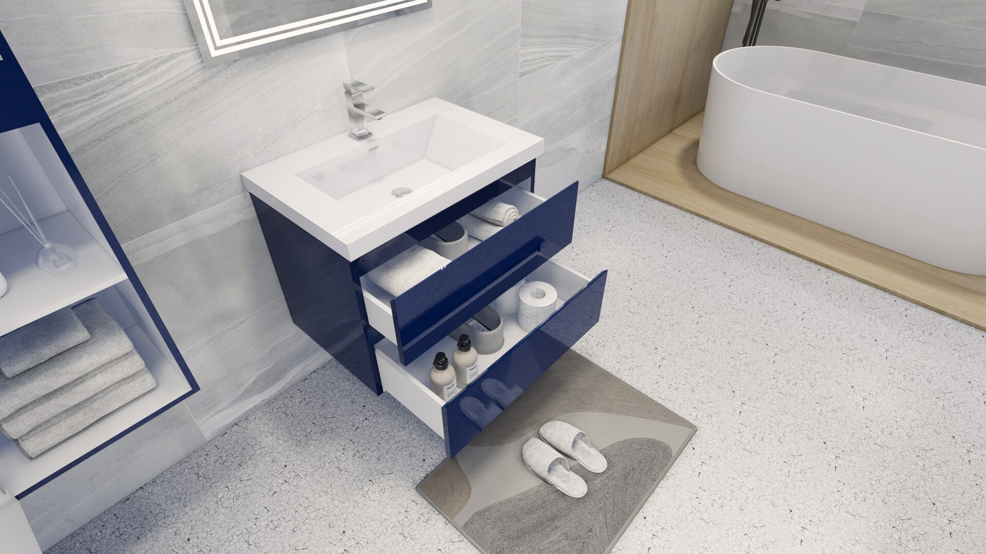 Moreno Bath MOB30-NB Bath-Vanity-Combo - View #6