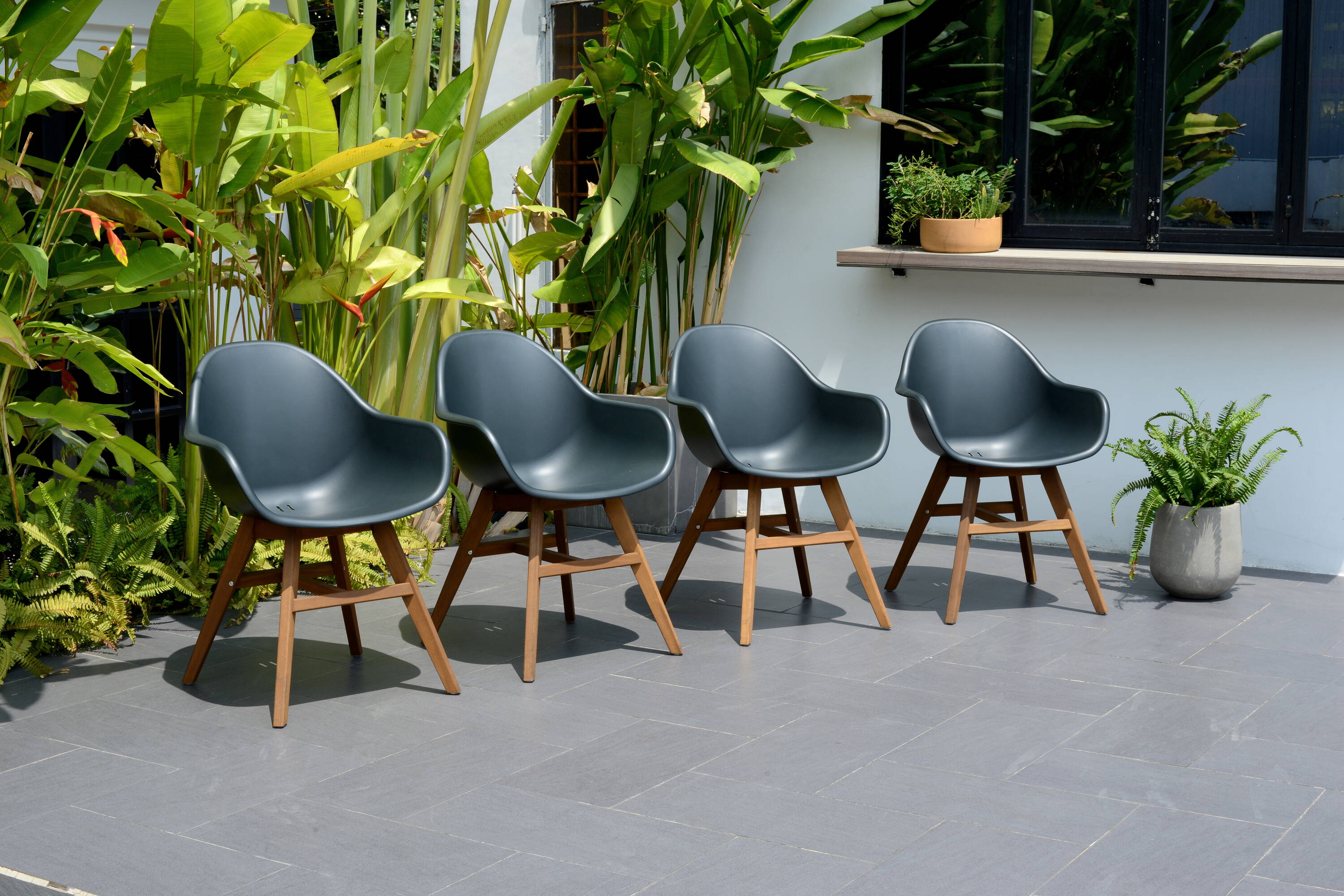 Amazonia PORTBK8CONARMALUBK Patio-Dining-Sets - View #7