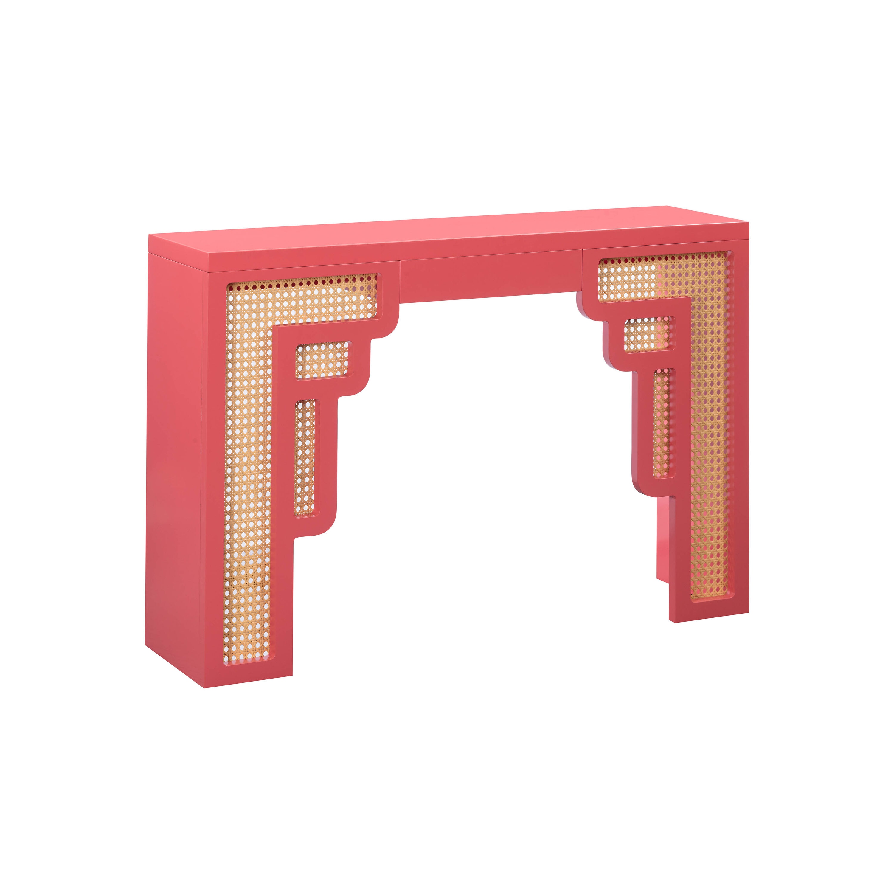 TOV Furniture TOV-OC54206 Suzie Casual Coral Pink Console table