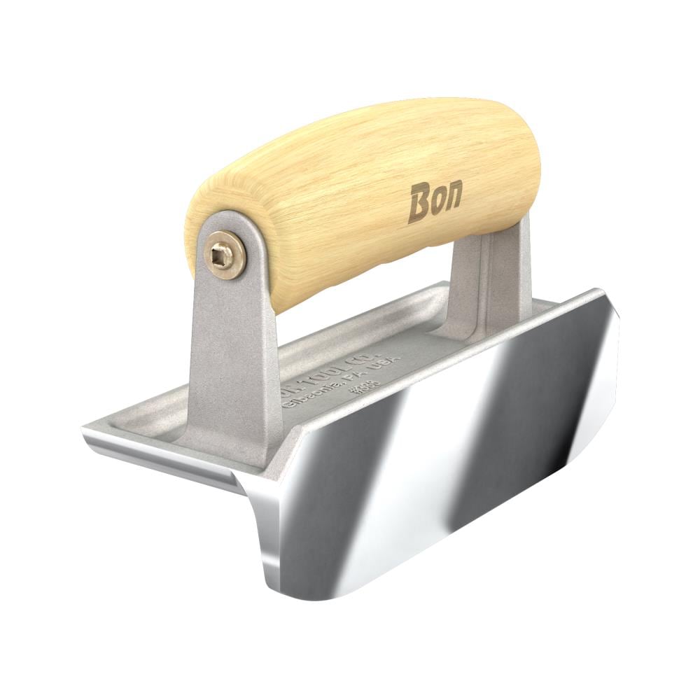 Bon Tool 89-336 6-Inches x 2.25-Inches Stainless steel Concrete Edger with 0.25-Inches Radius