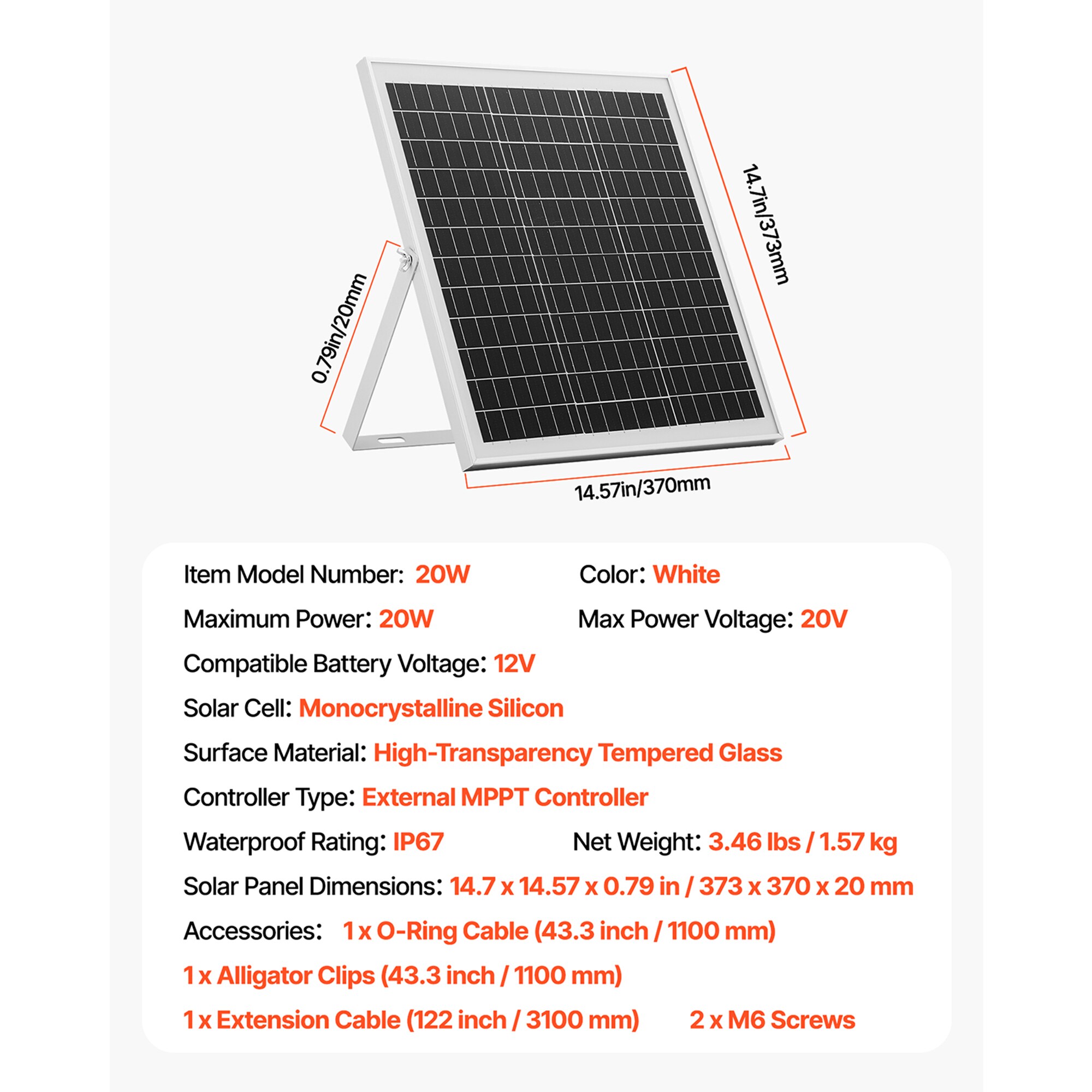 VEVOR SCZJKXLDJG2015400Y3 Device-Replacement-Batteries - View #7