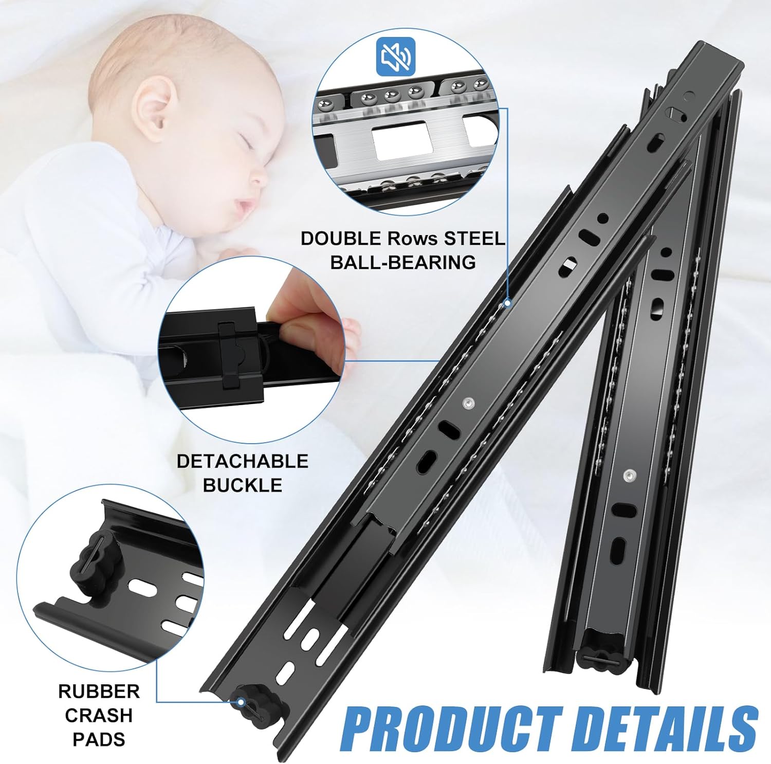 Misopily LMS0127S15 Drawer-Slides - View #2