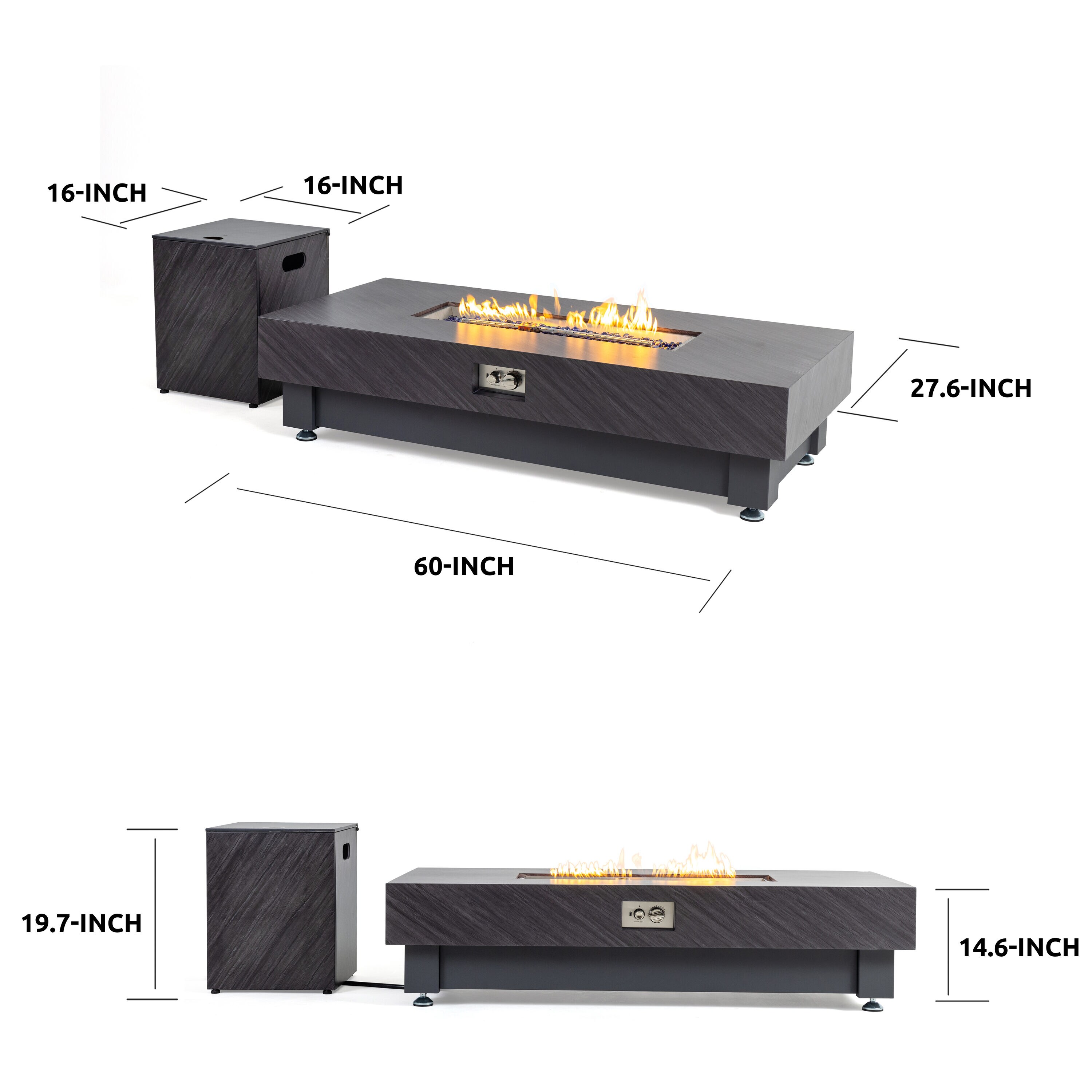 LOVMOR SF-WO-W3131P333709 Outdoor-Gas-Firepits - View #10