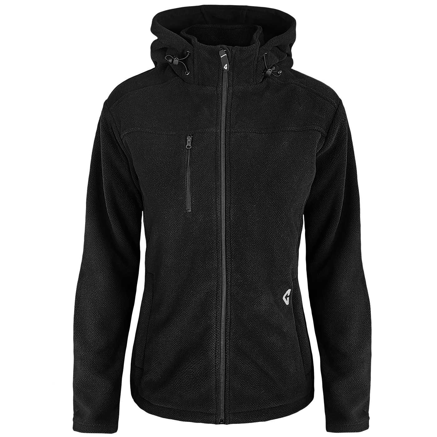 Gerbing Women s Black Medium Weight Fleece Hooded Heated Jacket Medium Battery and Charger Included GER TFJKT 7V W B M at Lowes