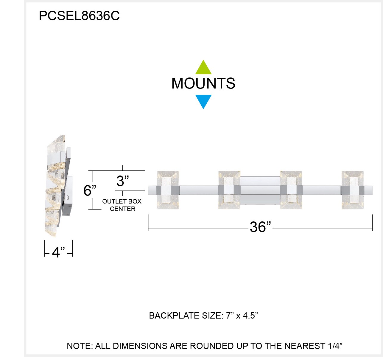 Quoizel PCSEL8636C b089995 - View #5