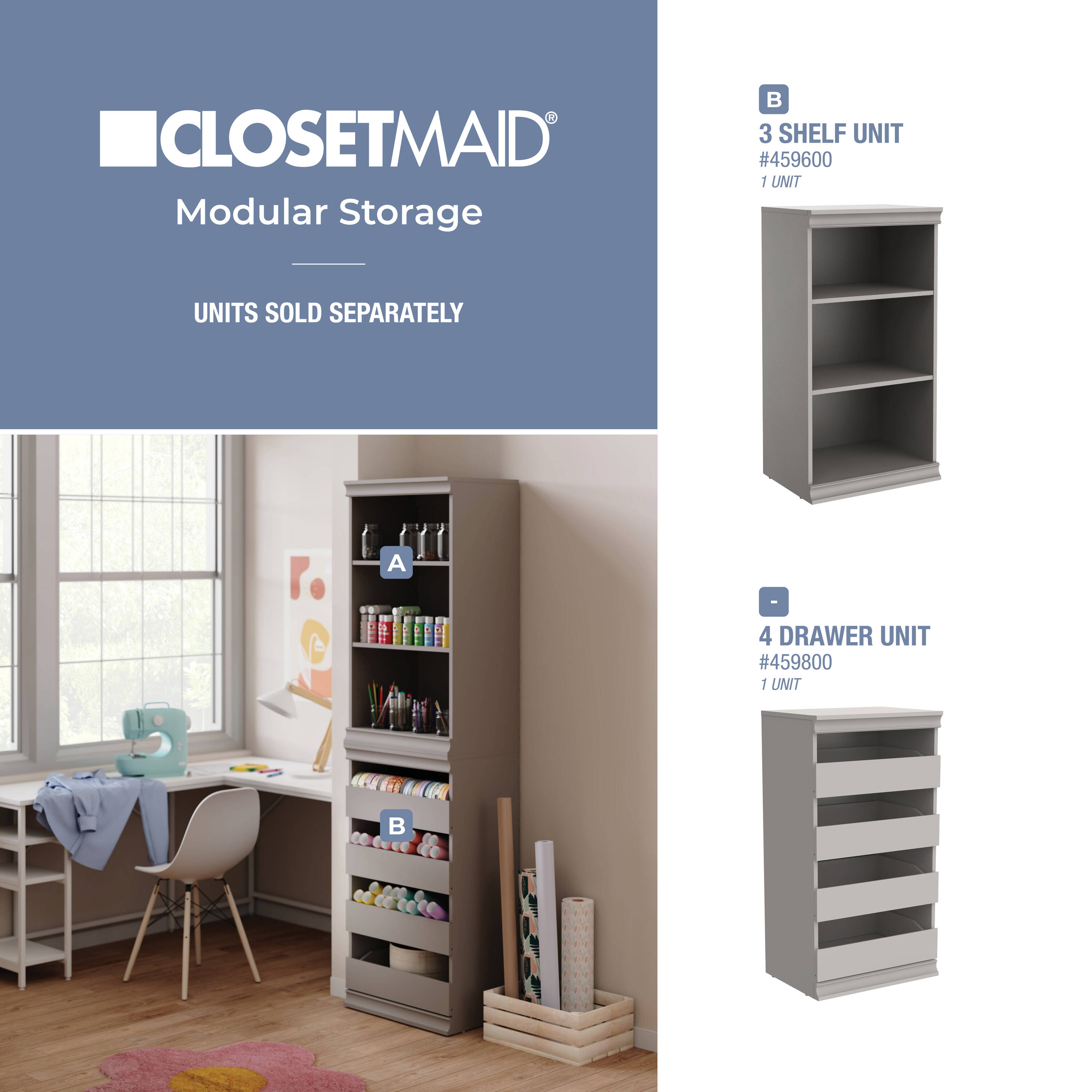 ClosetMaid 459600 Wood-Closet-Tower - View #14