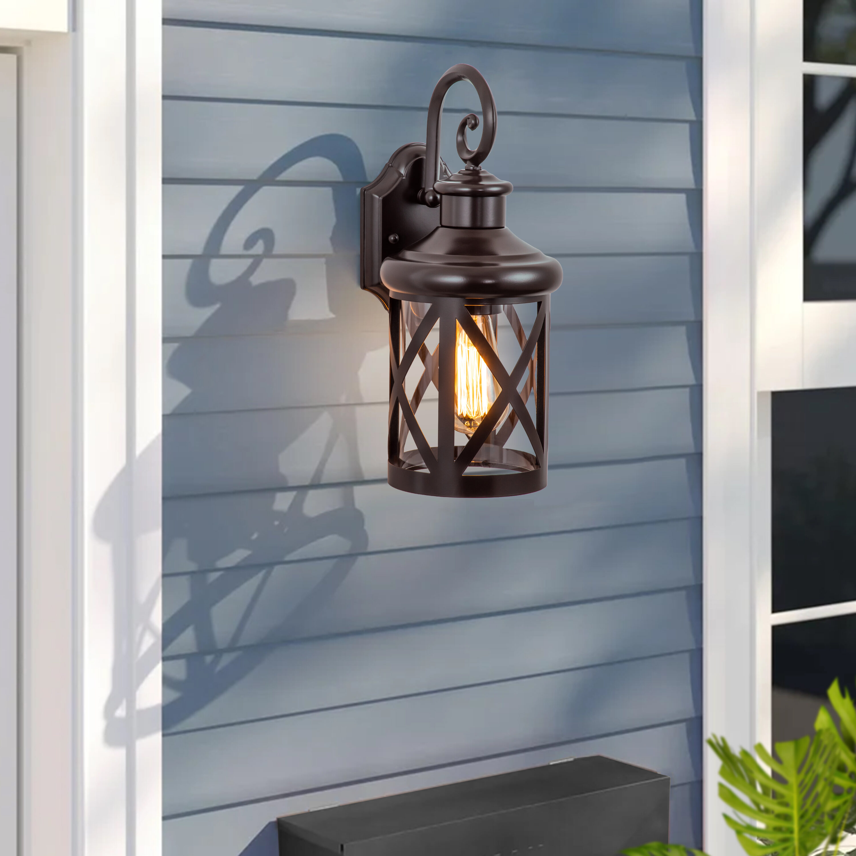 C Cattleya CA2257-W Outdoor-Wall-Lighting - View #4