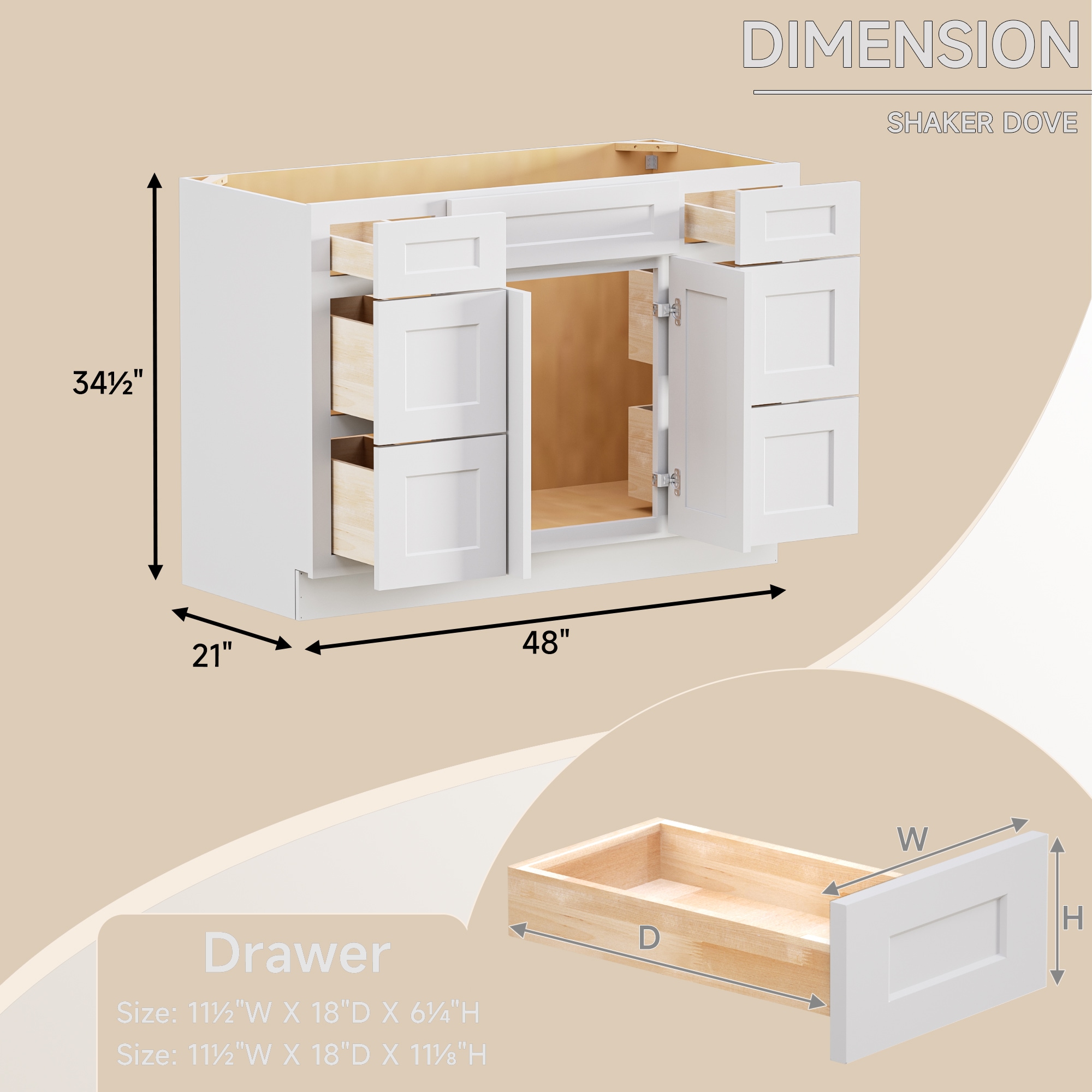 LOVMOR SF-Y-VDDB-CG-11 vanities - View #10