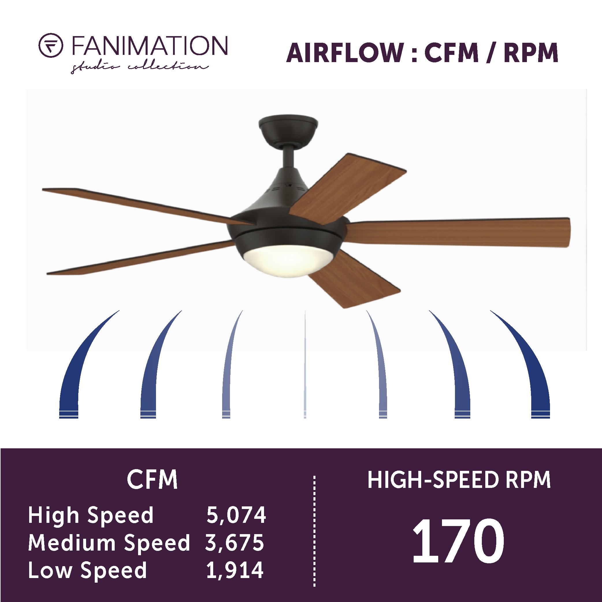 Fanimation Studio Collection LP8069LAZ Ceiling-Fans - View #14