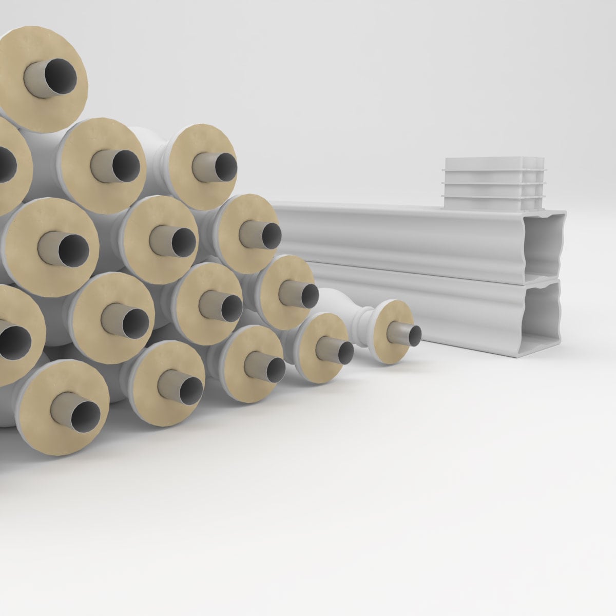 Ekena Millwork BALK32X108AVN railings - View #6