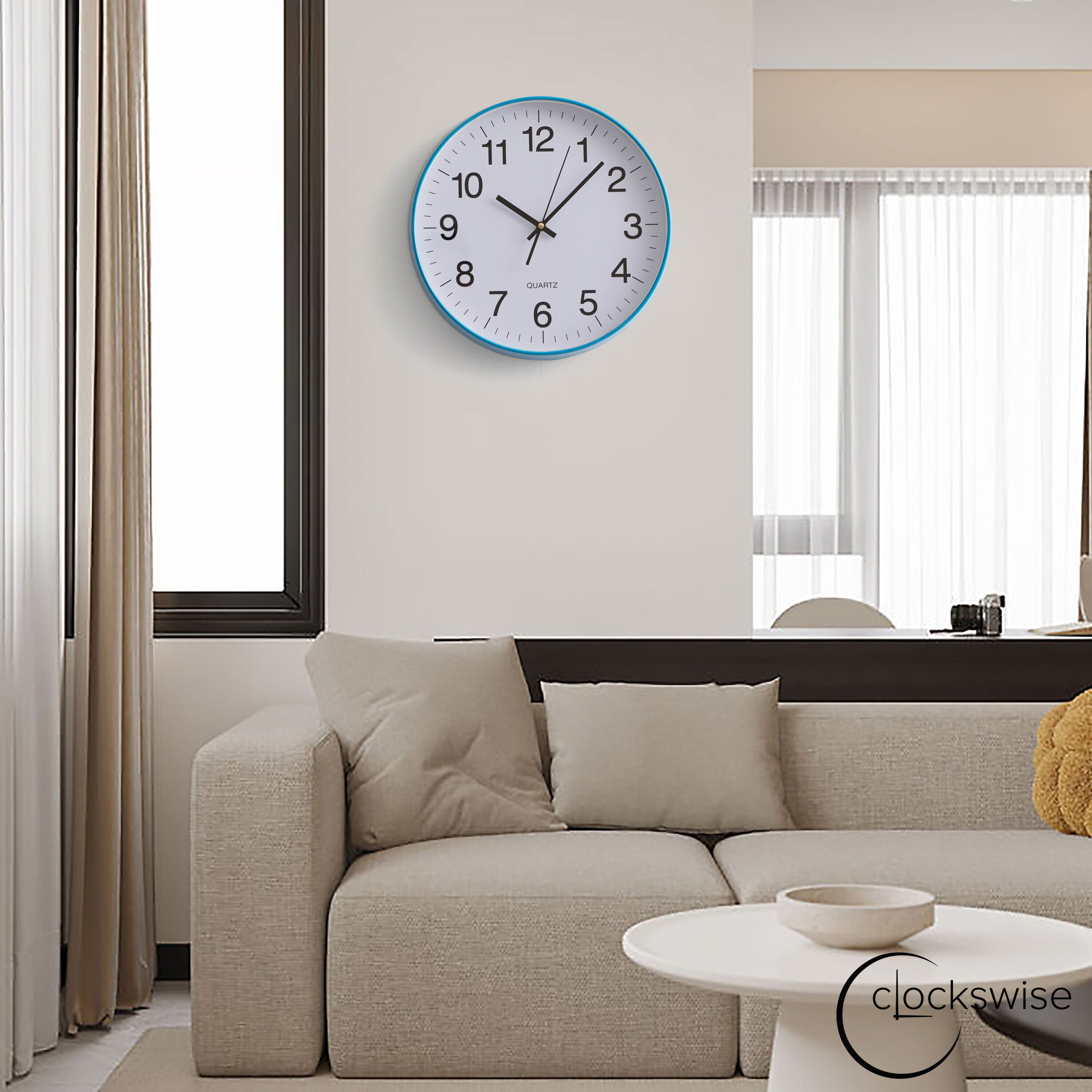 Clockswise QI004744.BL.14 Indoor-Outdoor-Clocks - View #4