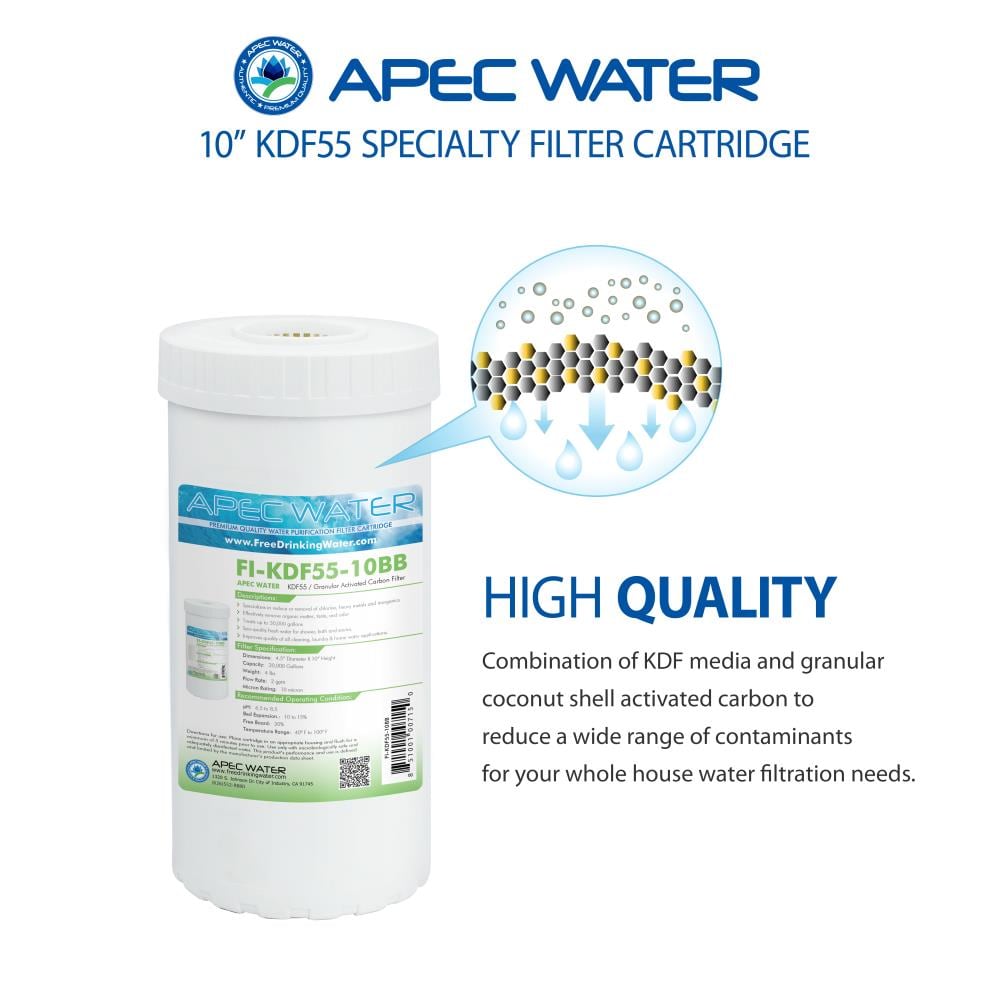 APEC Water FI-KDF55-10BB Replacement-Water-Filters-Cartridges - View #3