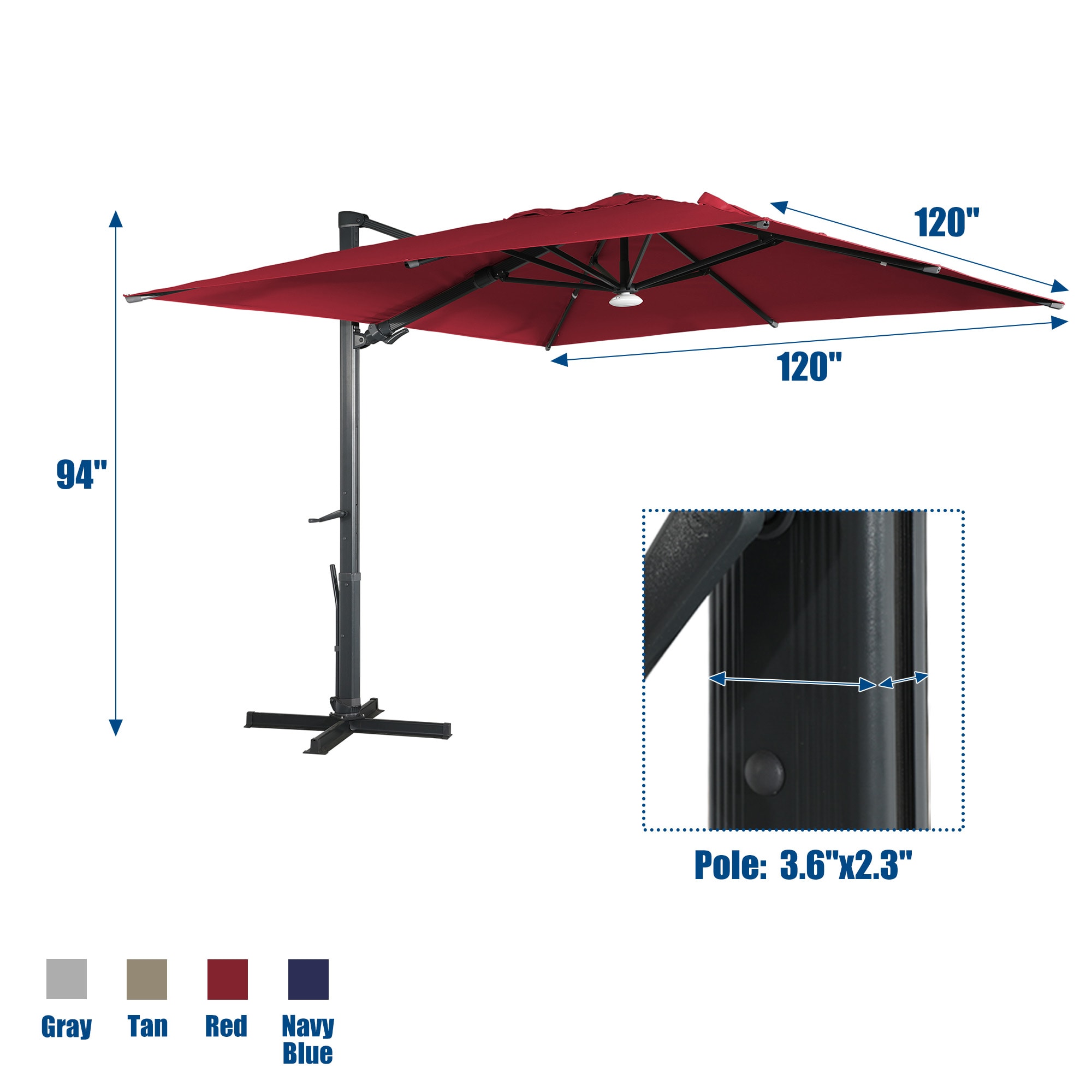 CASAINC WF-HW55308 Umbrellas-2 - View #11