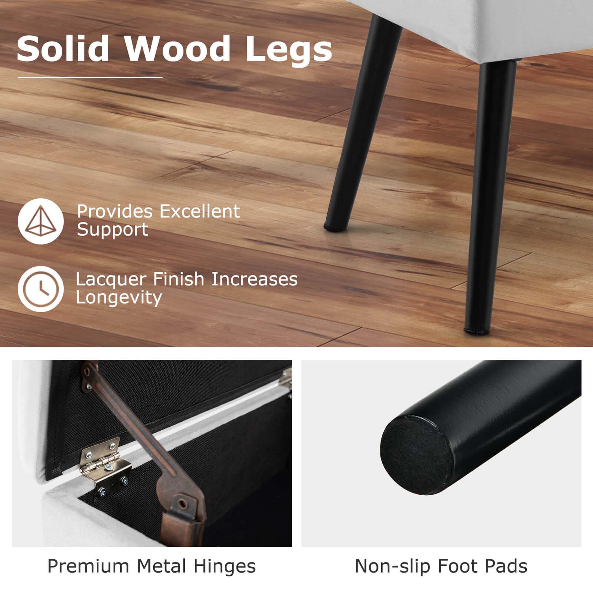 Costway HCST03468 Vanity-Stools - View #4