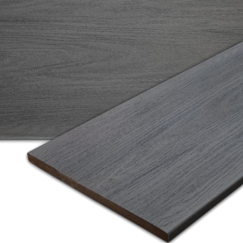 MoistureShield 13500026 Elevate 1/2-in x 12-in x 12-ft Composite Alpine Gray Fascia trim