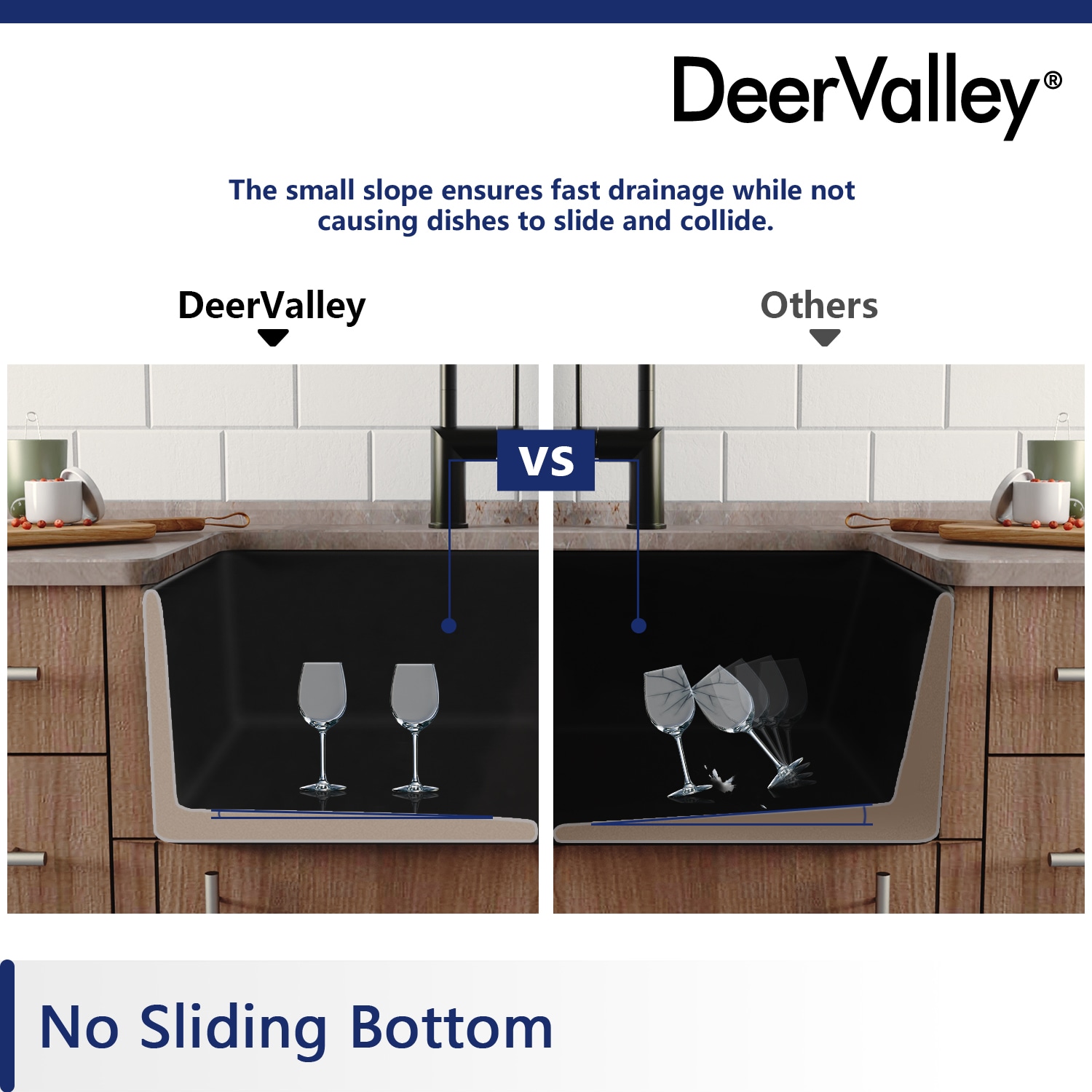 DeerValley DV-1K0015 Kitchen-Sinks - View #3