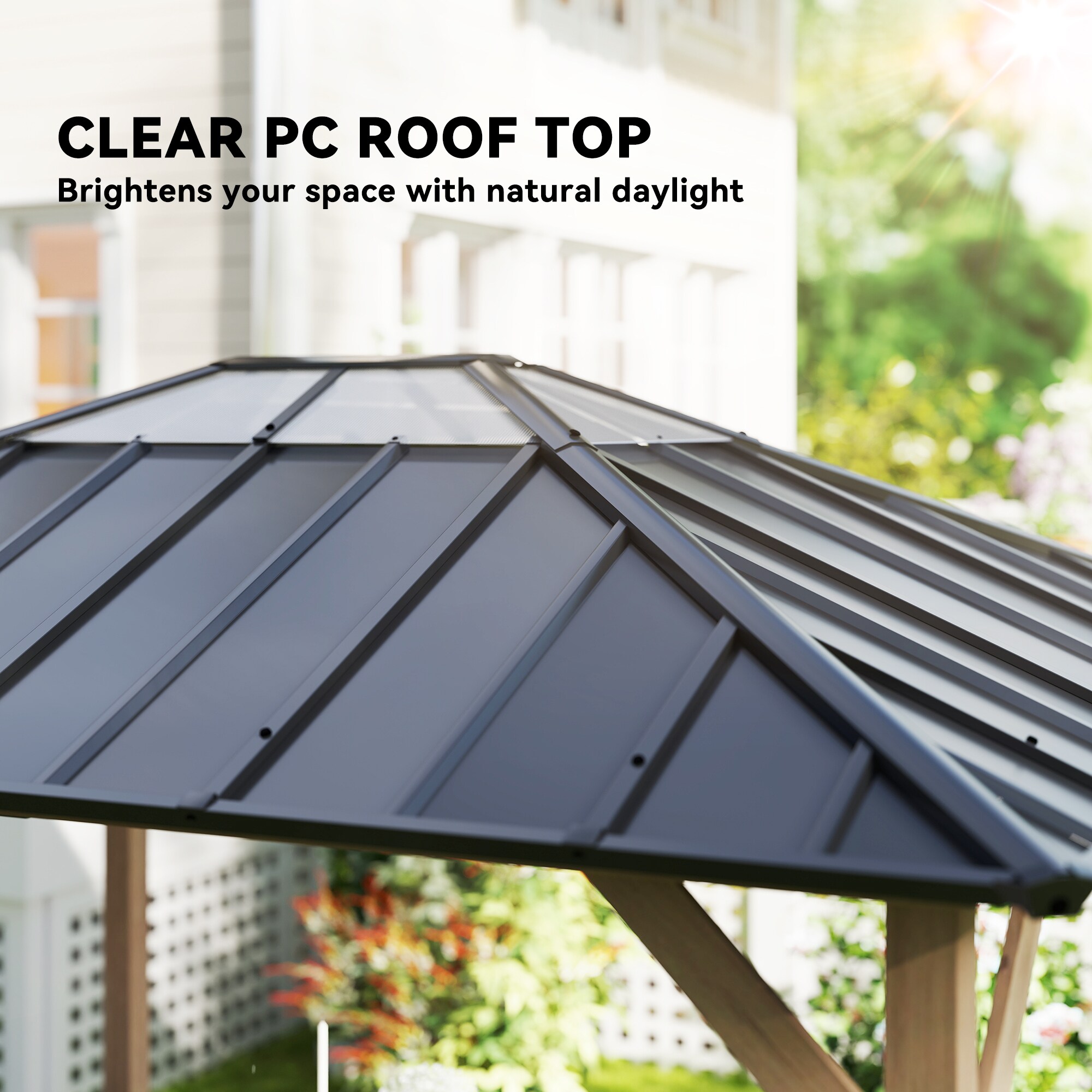 Outsunny 84C-761V01LG Wood-Resin-Gazebos - View #6