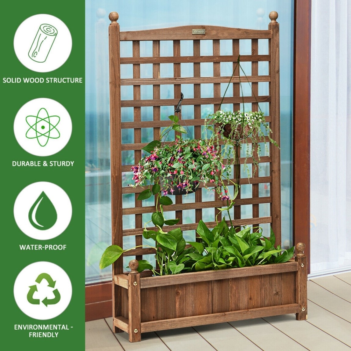 Iseryn HY6435 Planter-Window-Box - View #11