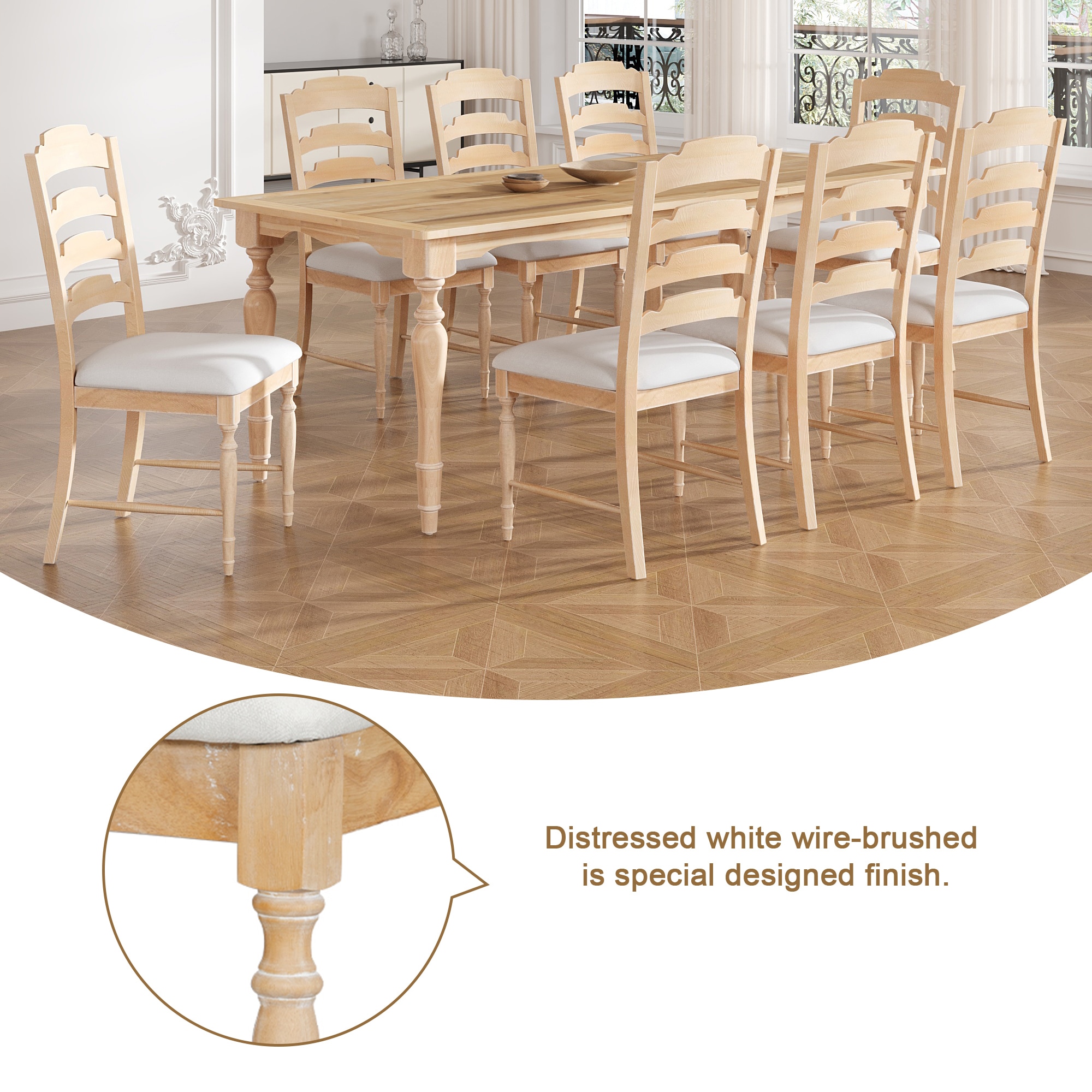 SINOFURN SYA010556BG Dining-Sets - View #4
