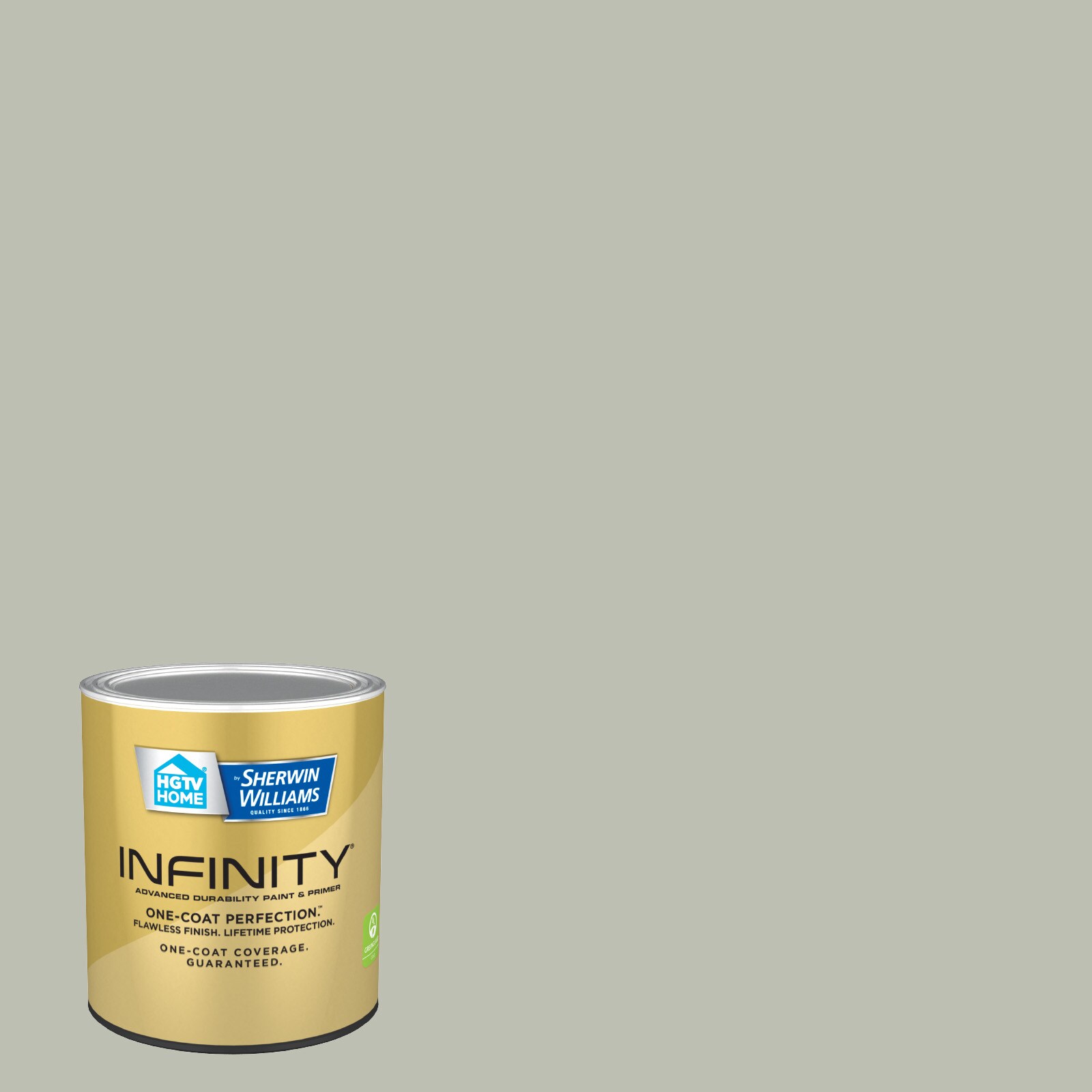 HGTV HOME by Sherwin-Williams HGSW3266-535104 Infinity Satin Woody Rosemary Hgsw3266 Latex Interior Paint + Primer (1-quart)