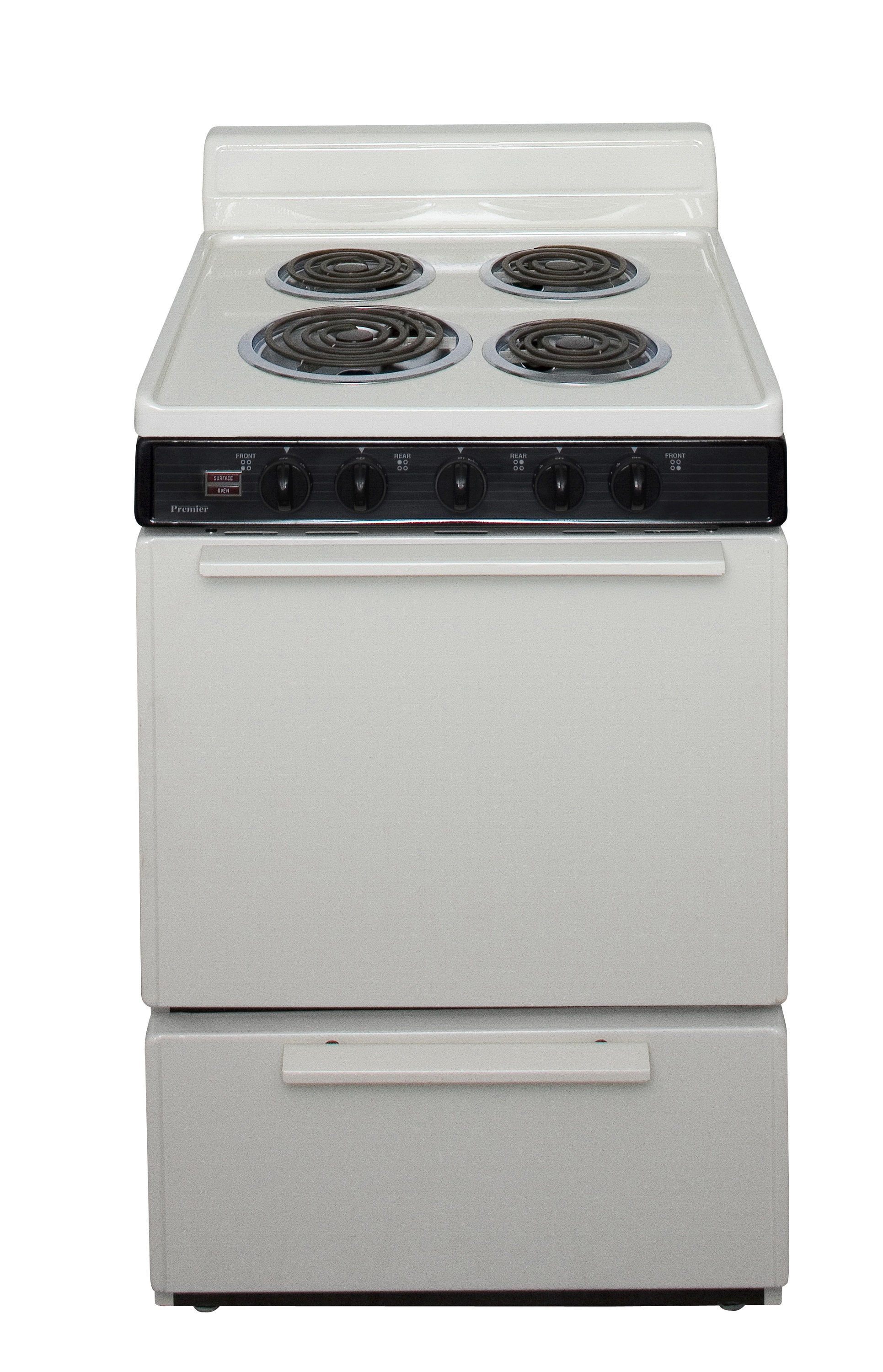 Premier 24-in 4 Burners 2.9-cu ft Freestanding Electric Range