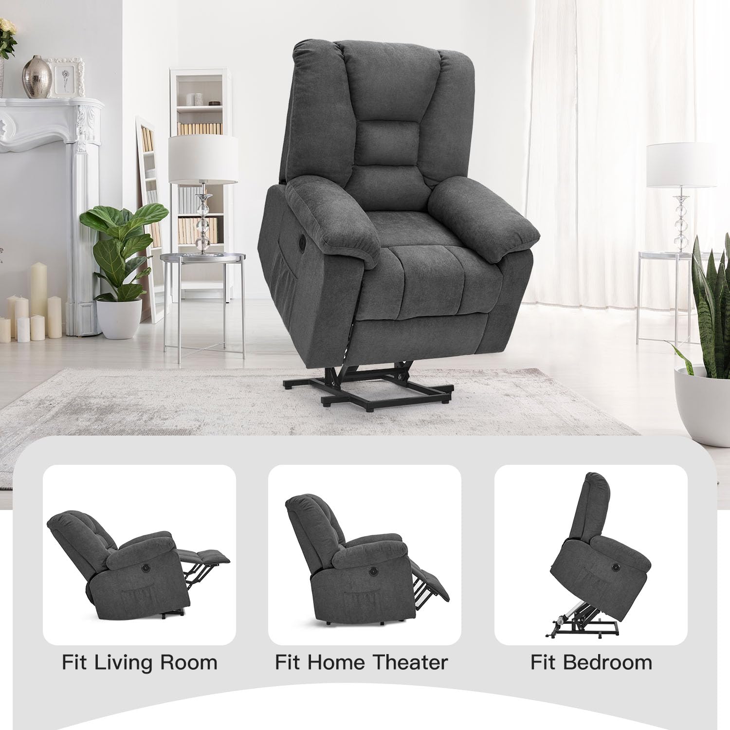 AECOJOY 13011GR-LS01 recliners - View #4