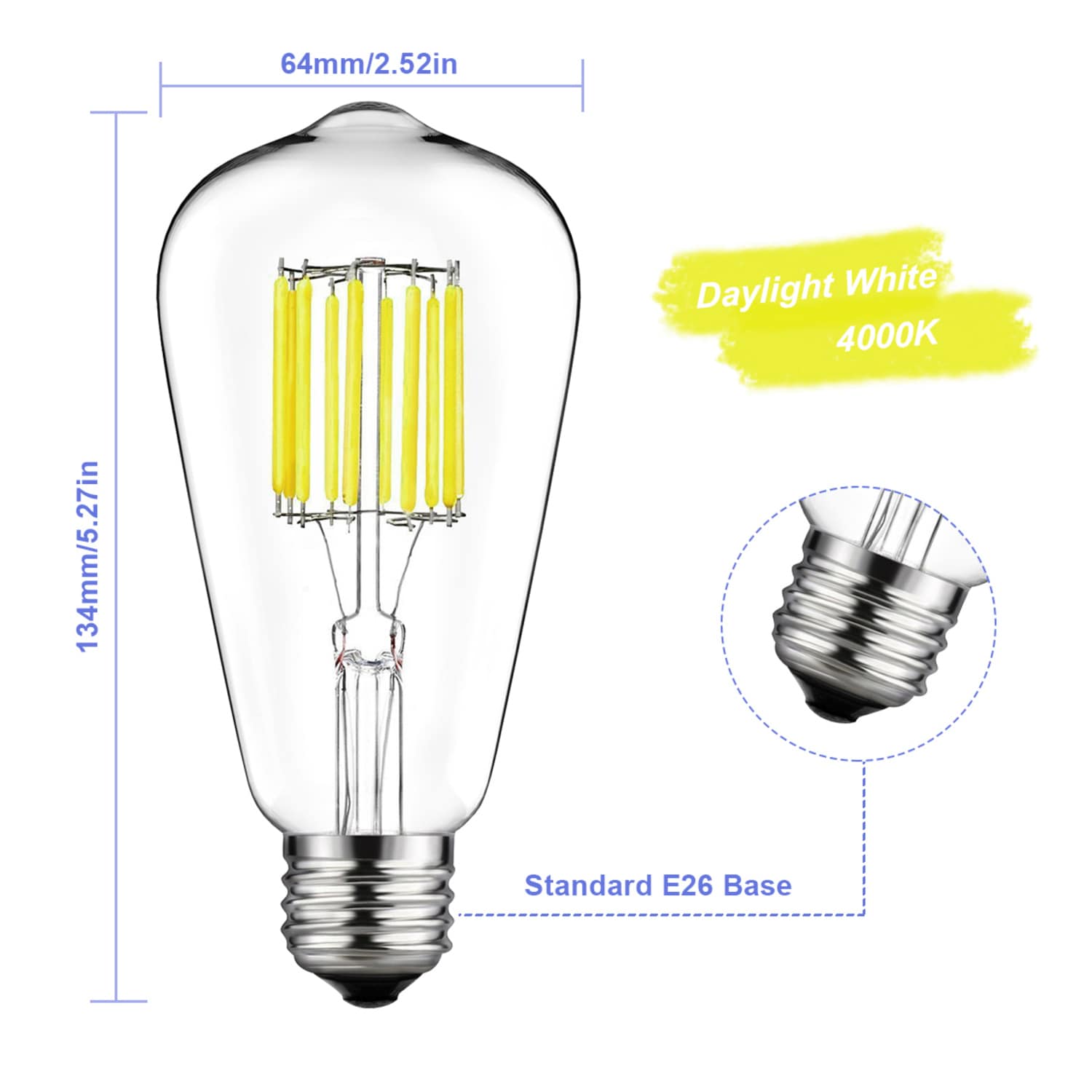 YANSUN L-FB02005W10E26-4 Led-Lights - View #3