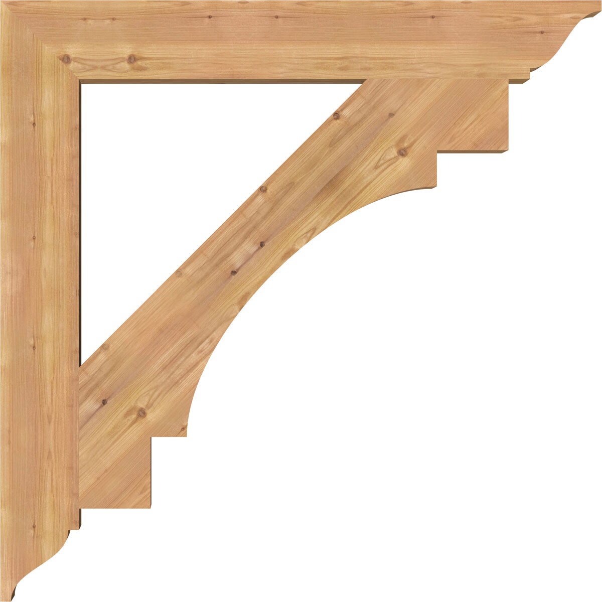 Ekena Millwork BKT06X42X42MRC01SWR Exterior-Brackets-Braces - View #3