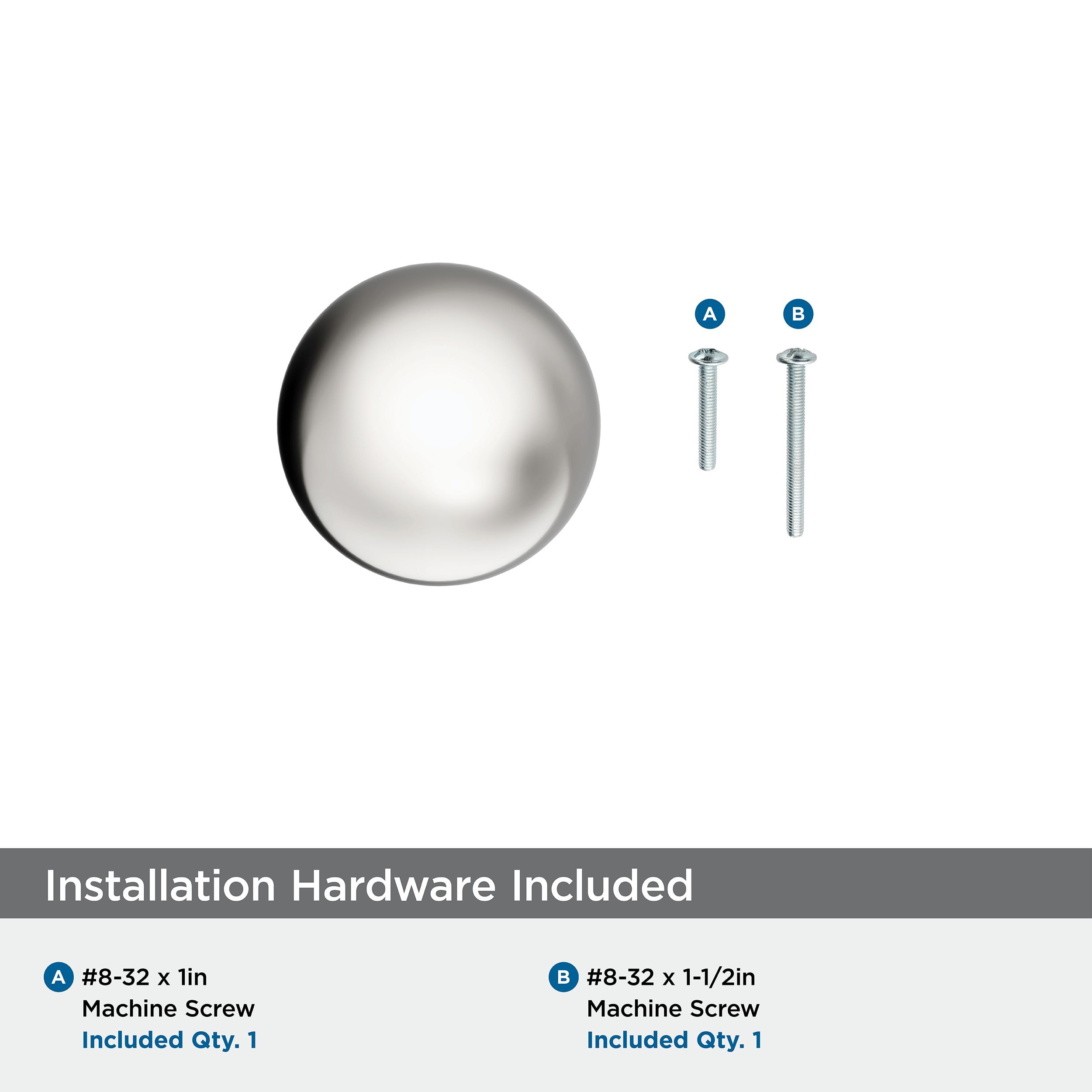 Amerock BP37680PN Cabinet-Knobs - View #3