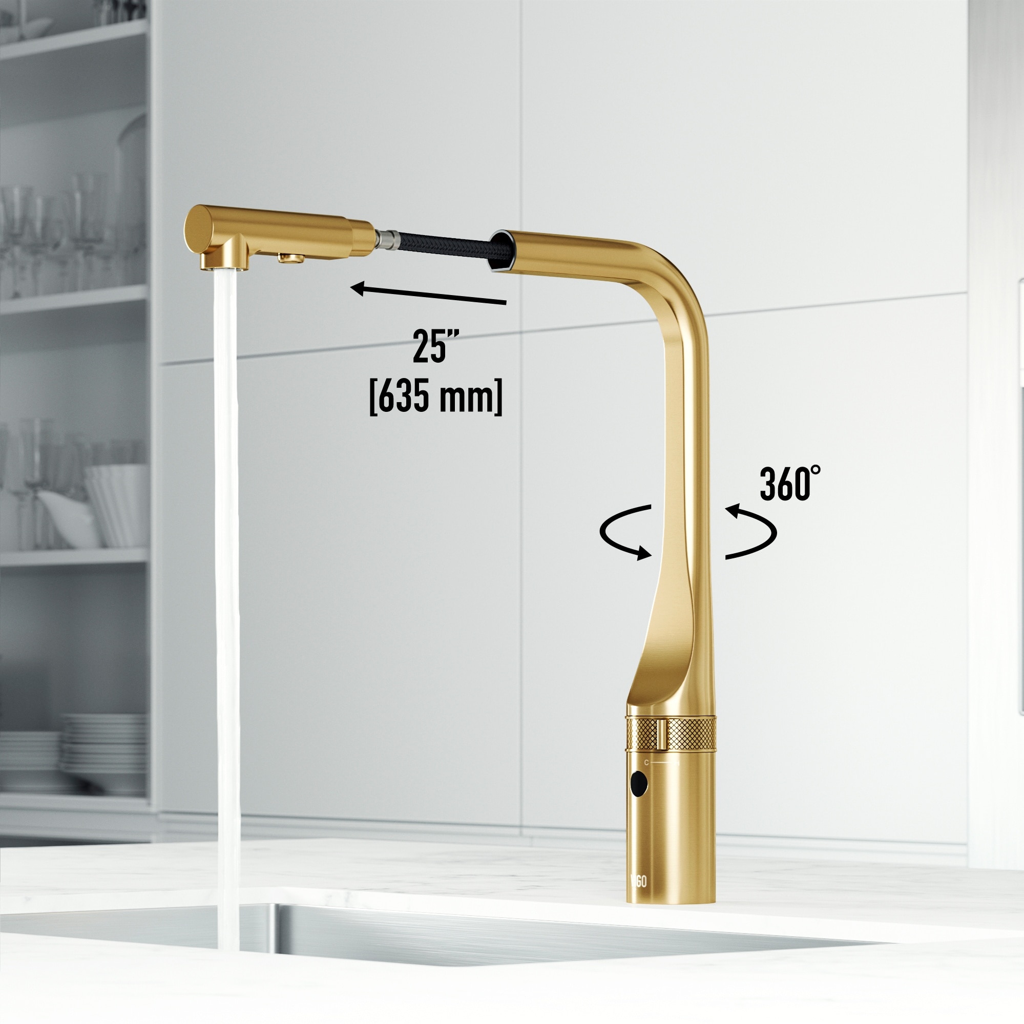 VIGO VG02039MGS Kitchen-Faucets - View #3