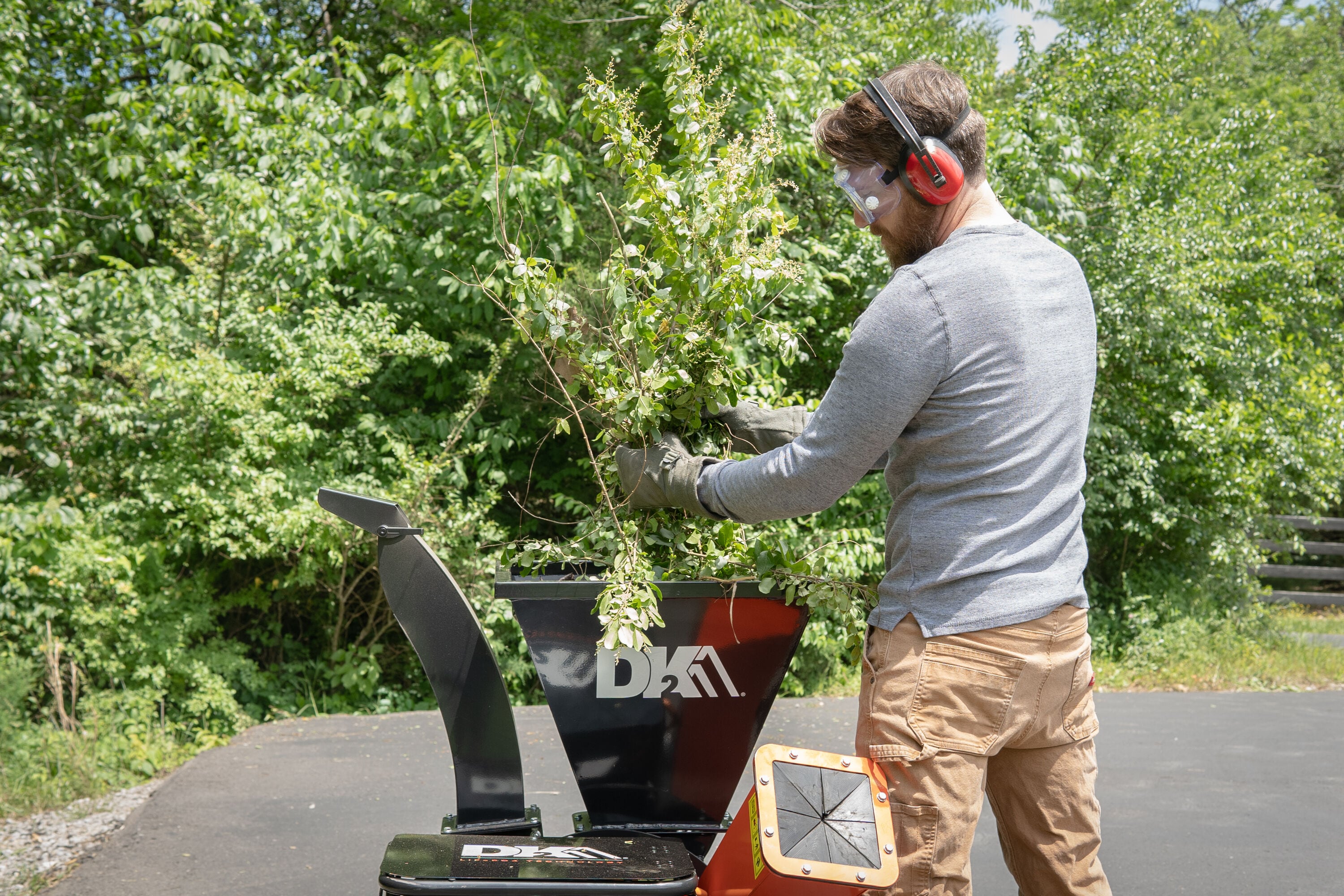 DK2 OPC503EV-K Electric-Chipper-Shredders - View #3