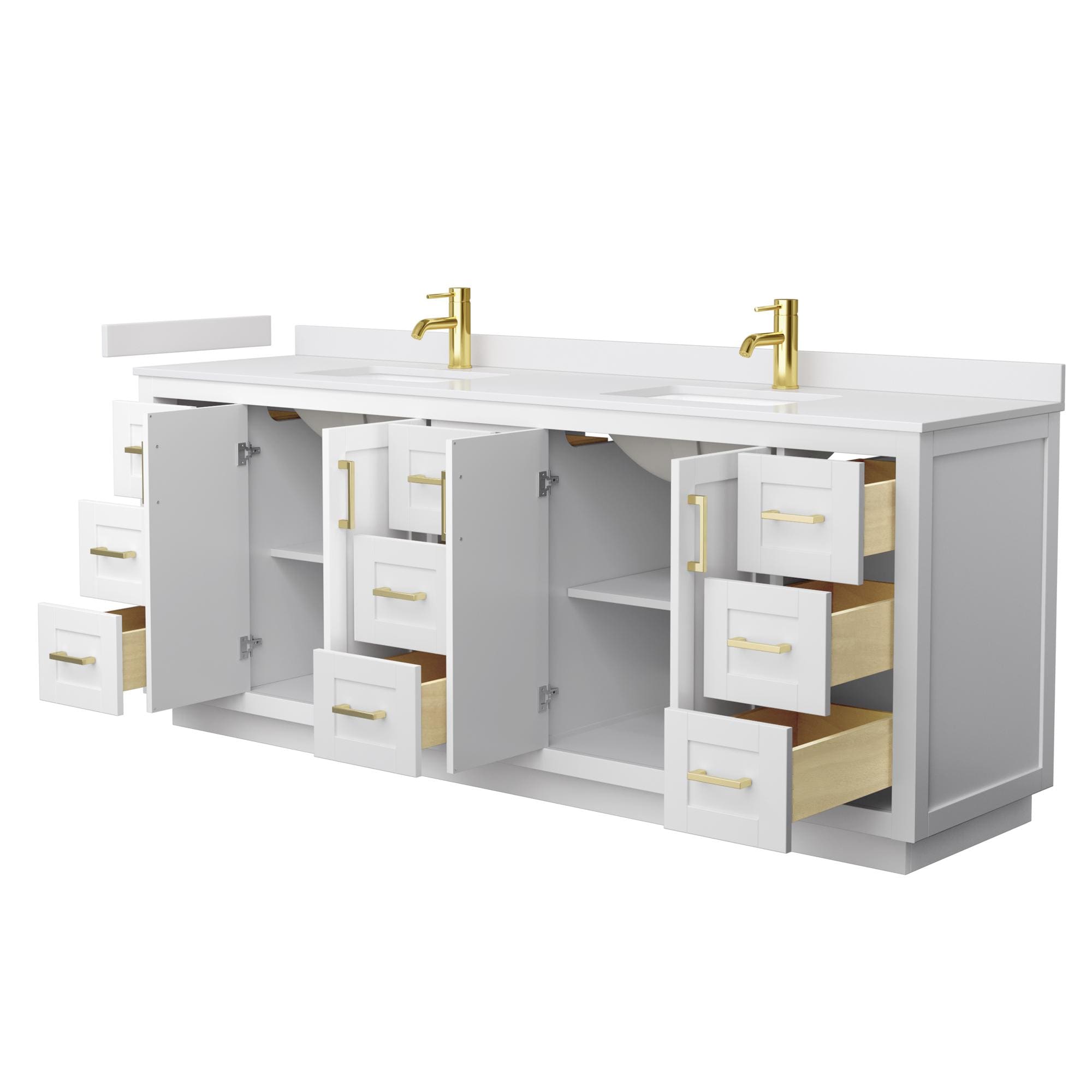 Wyndham Collection WCF292984DWGWCUNSMXX Bath-Vanity-Combo - View #3