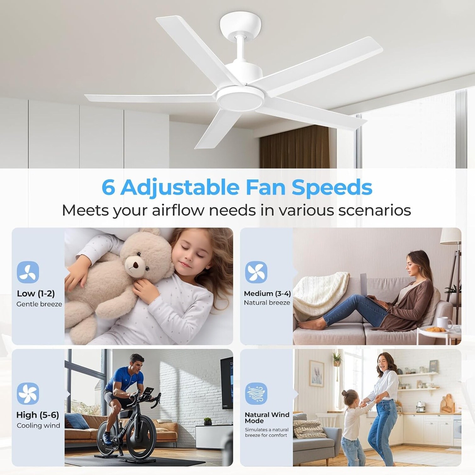 Tammesy MO1QM36NDXLL Ceiling-Fans - View #3