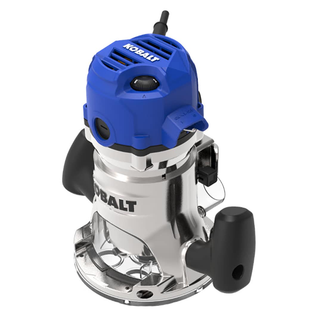 Kobalt K12RTC 1/4-in and 1/2-in 12 -Amp Variable Speed Fixed Router with Table and