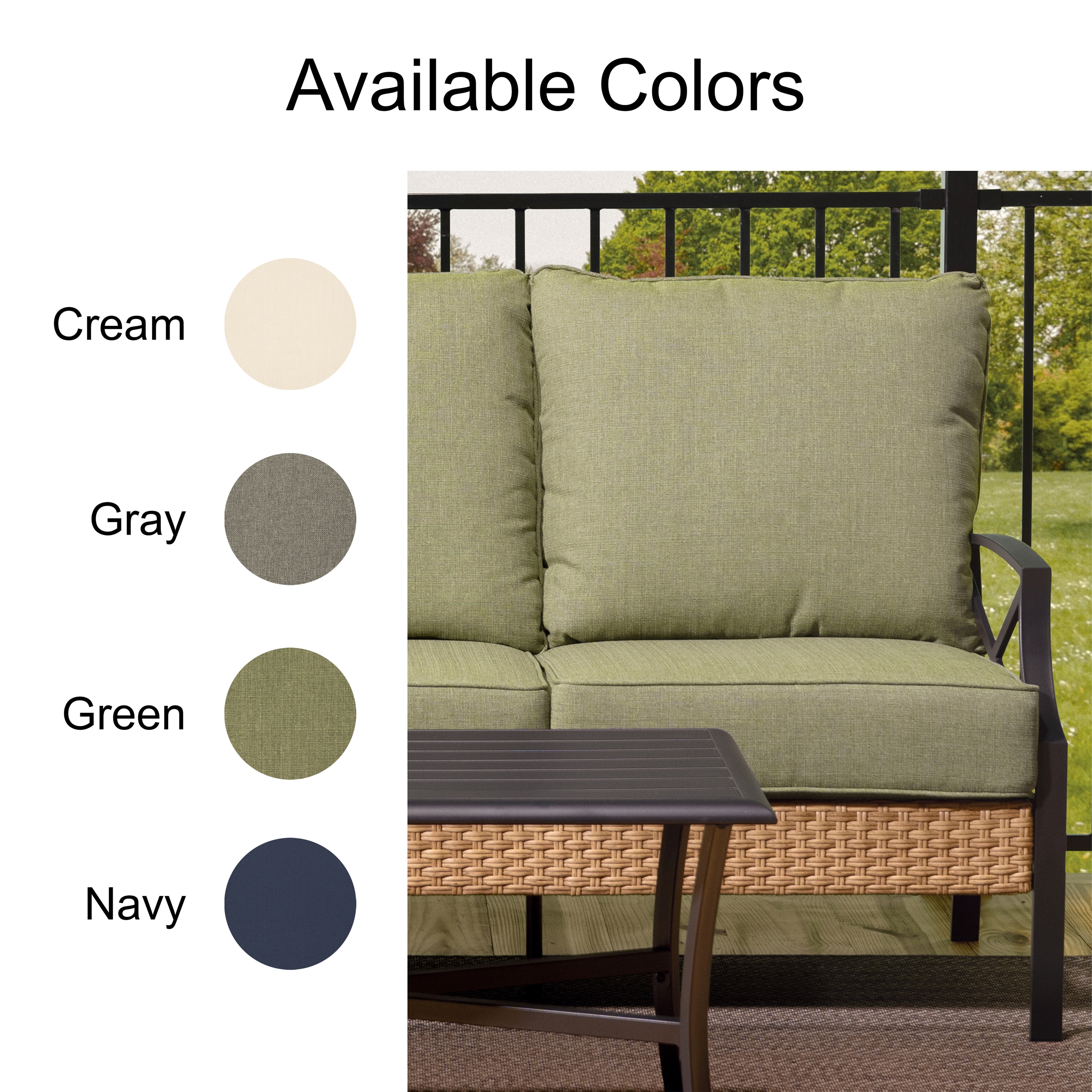 Style Selections ST-25S006BGRN Patio-Conversation-Sets - View #10