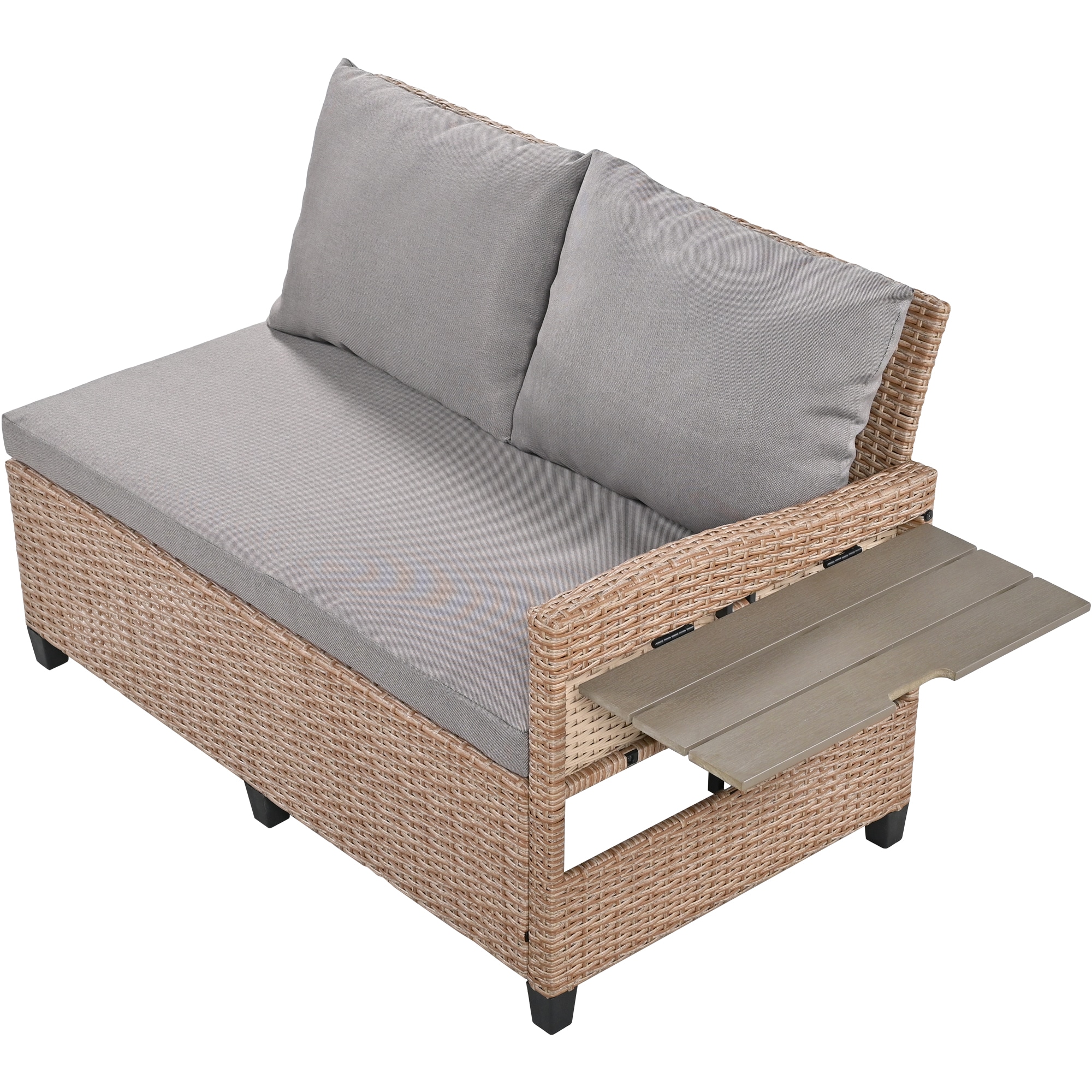 Direct Wicker DWS-06AAD-BR Patio-Conversation-Sets - View #6