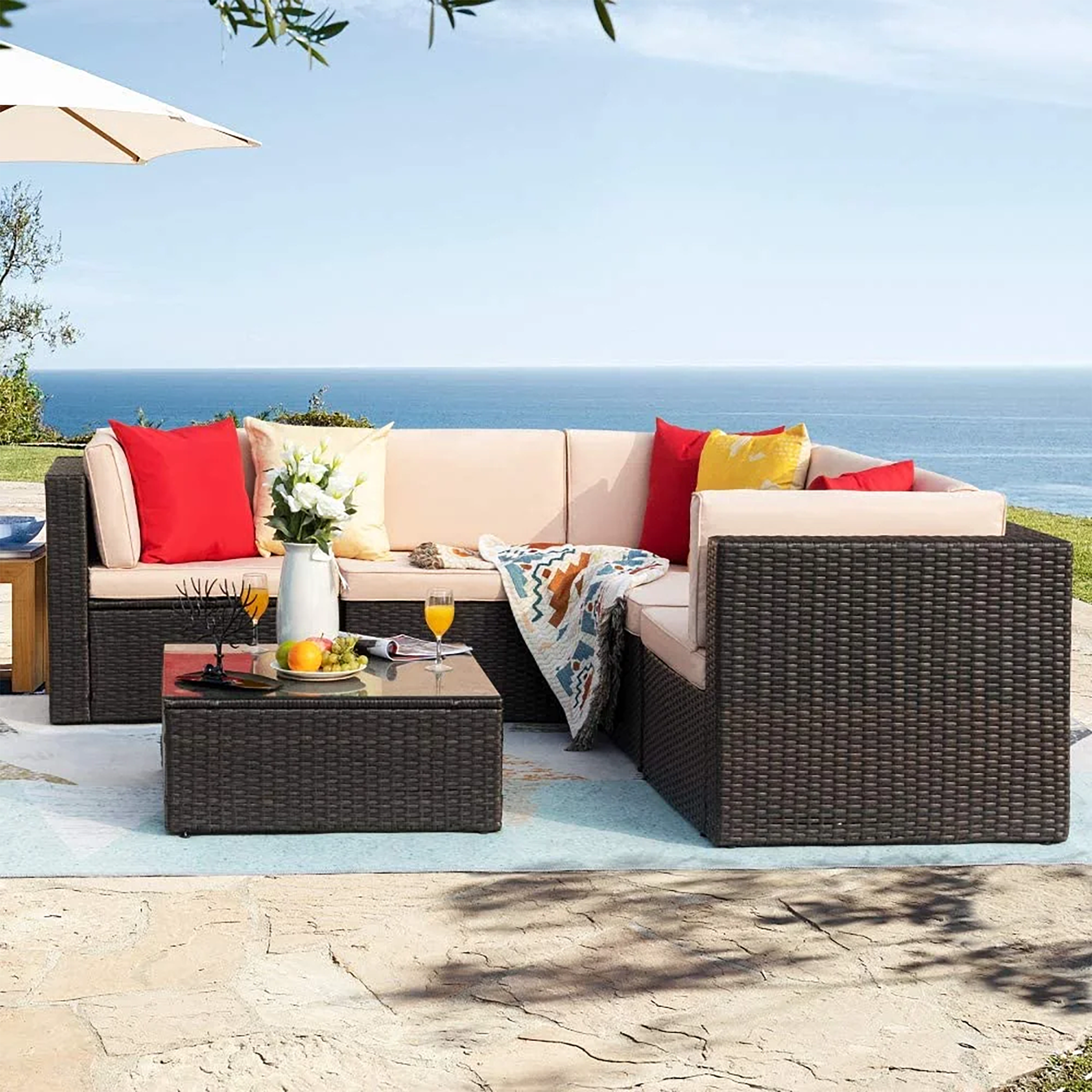 Vineego LS-61AS01AS01CS0BG Patio-Conversation-Sets - View #8